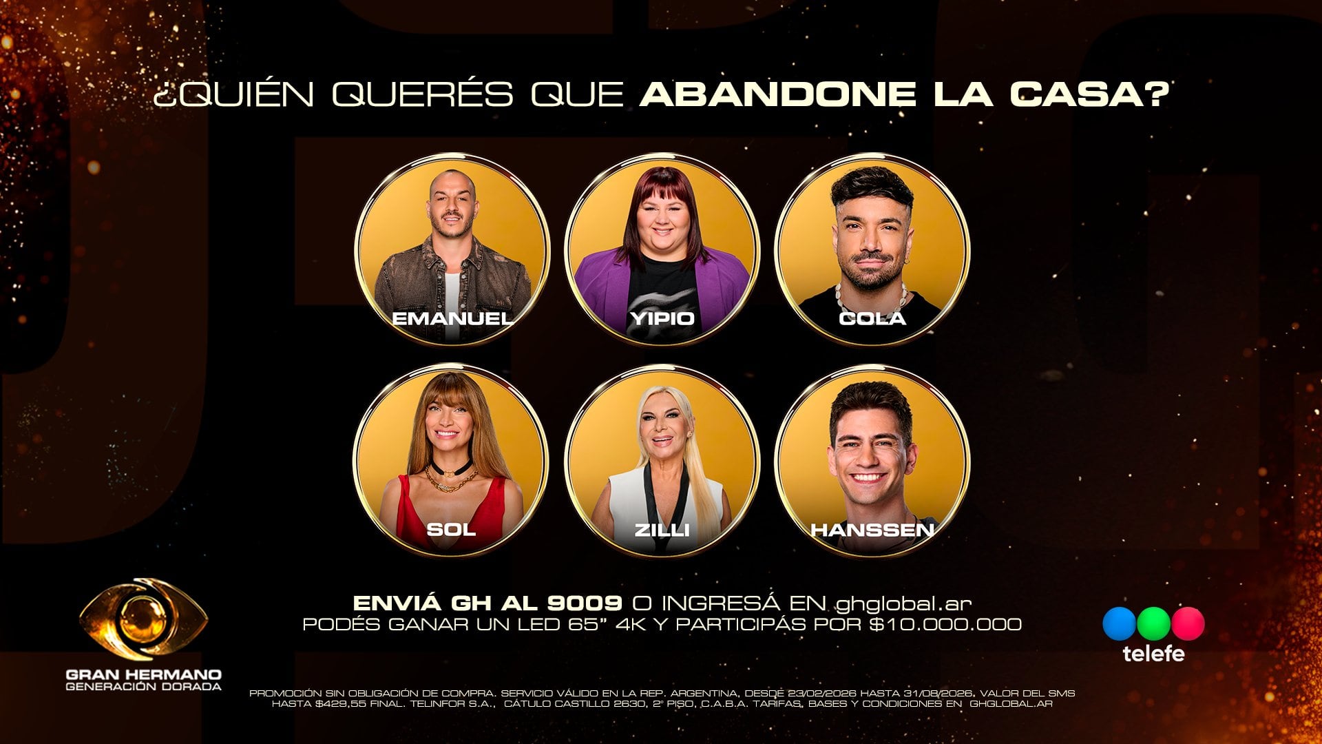 Quién fue el último eliminado de Gran Hermano Generación Dorada, después de la placa positiva