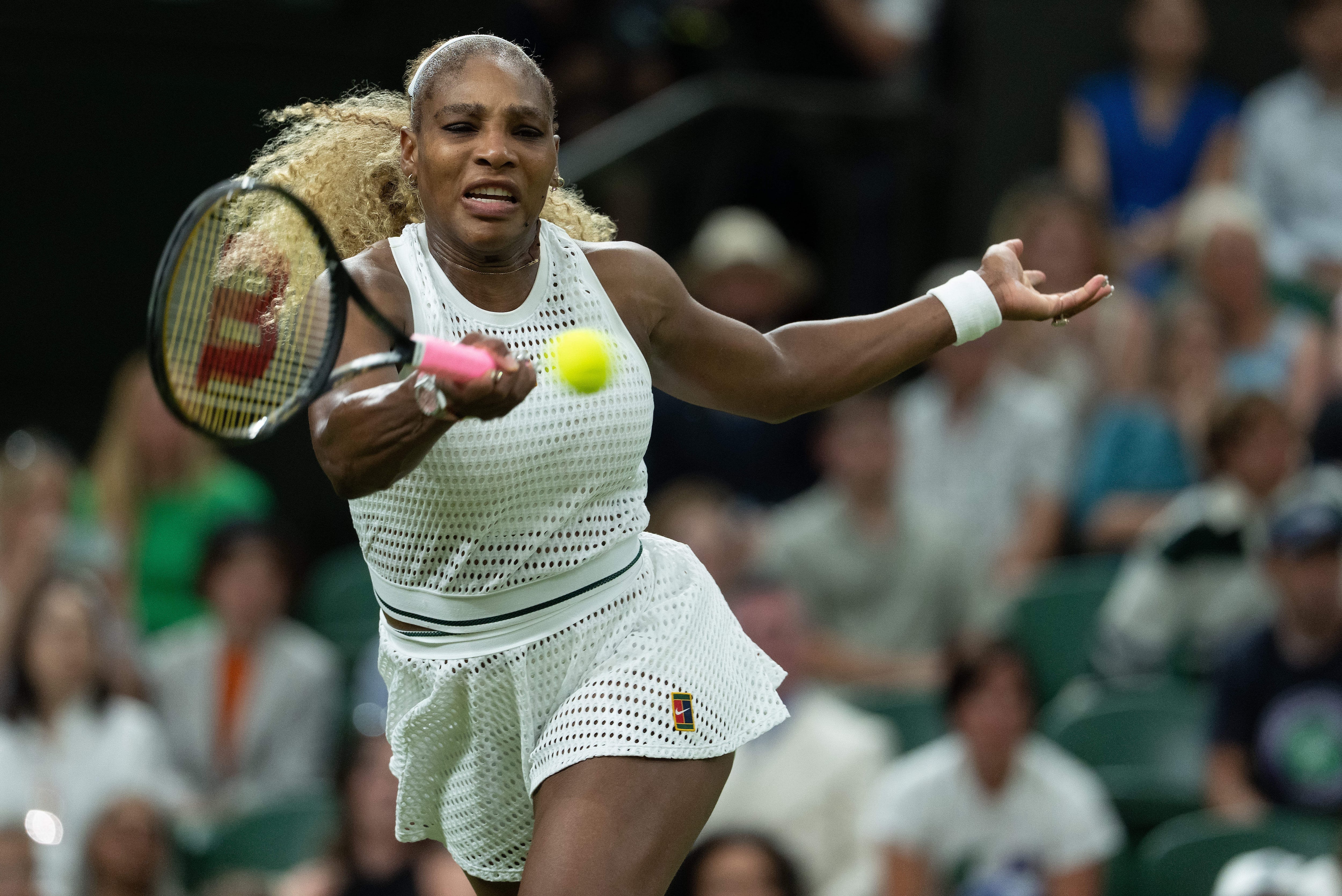La lesión obligó a Williams a retirarse también del dobles junto a su hermana Venus, frustrando un reencuentro esperado en la pista (Crédito obligatorio: Susan Mullane-Imagn Images)