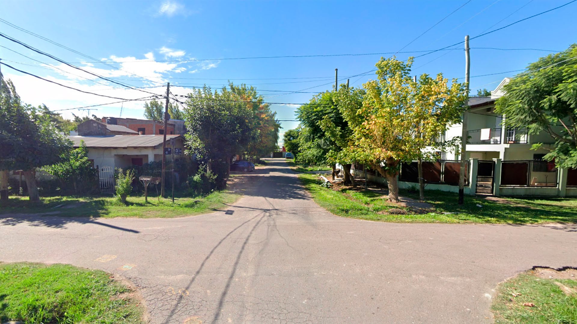 La esquina donde ocurrió la agresión