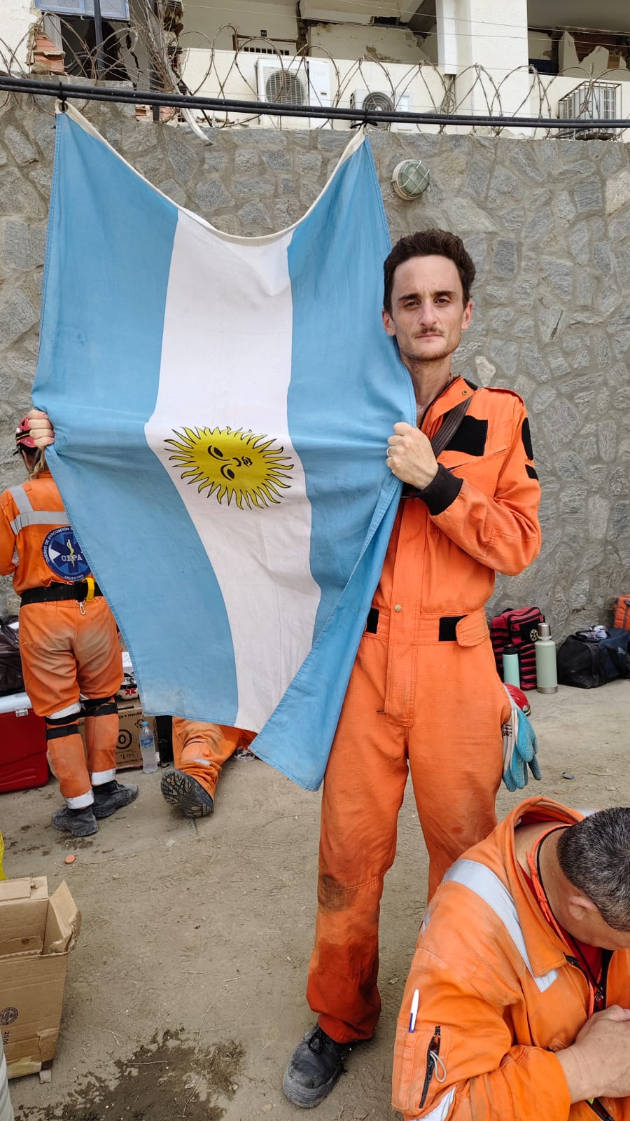 Christian Luccisano llegó a La Guaira el pasado viernes.