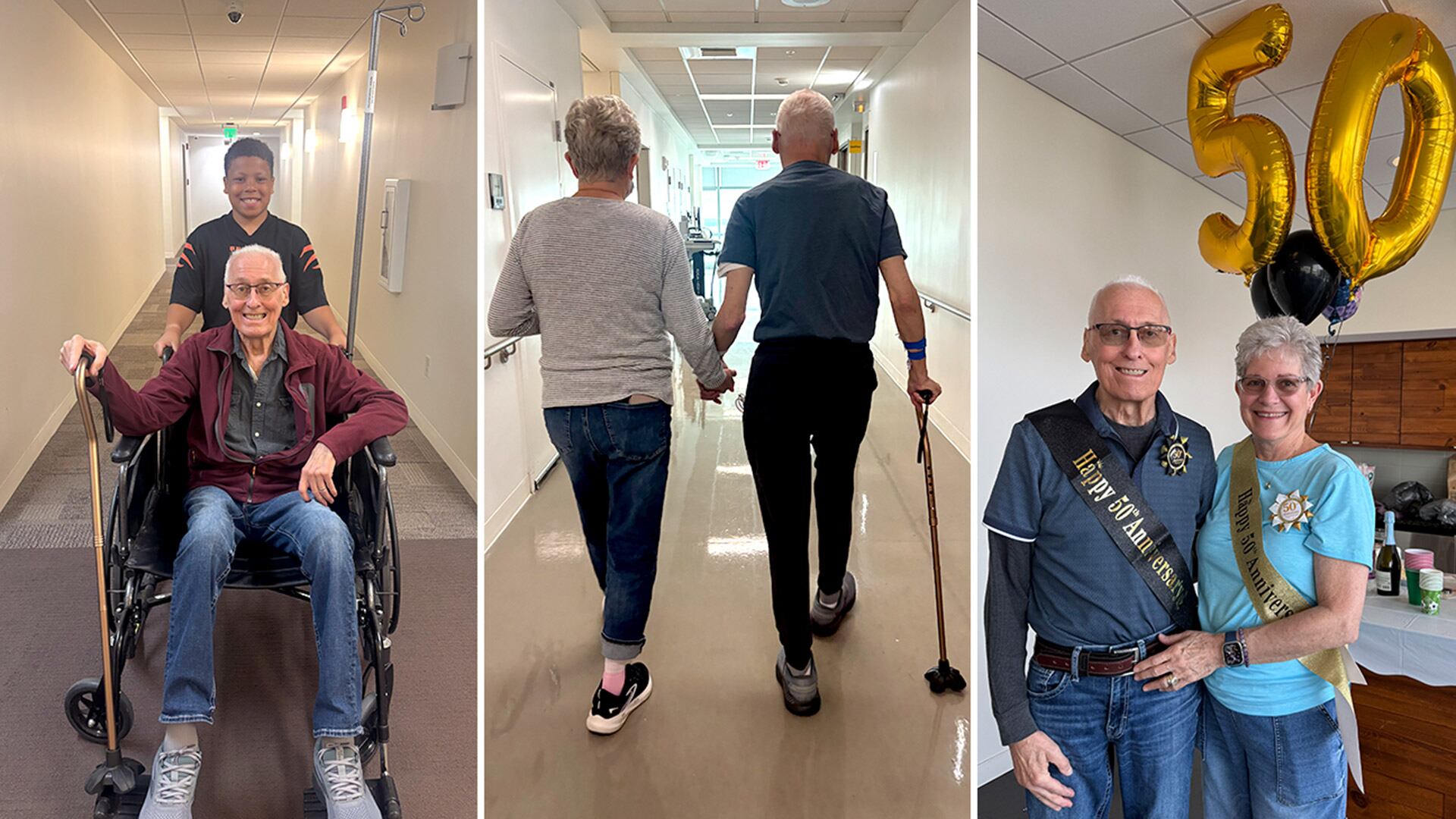John Hanley fue el primer paciente de la Cleveland Clinic en someterse a un trasplante pulmonar robótico (Cleveland Clinic)