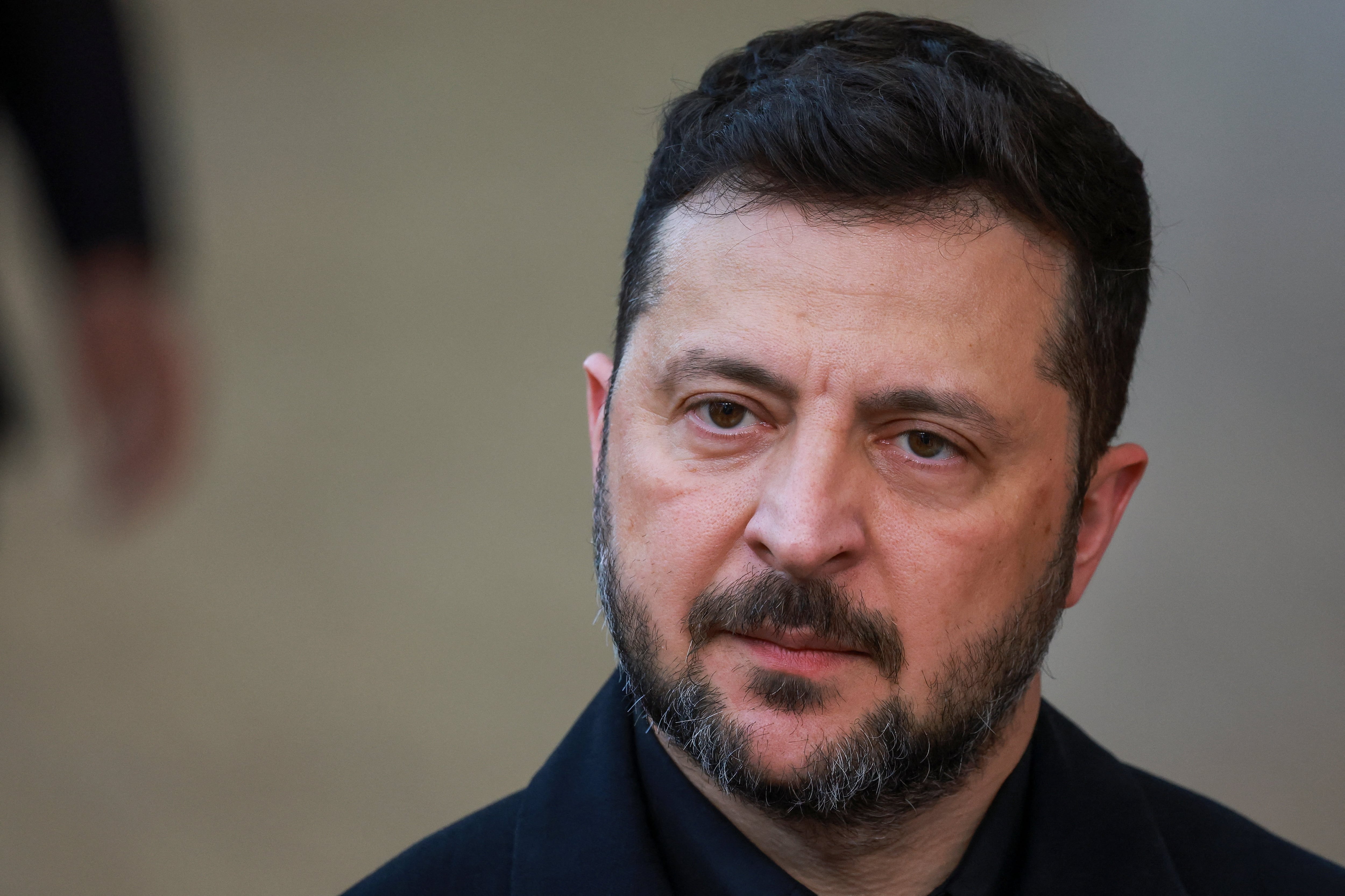 El presidente de Ucrania, Volodmir Zelensky (REUTERS/Yves Herman)