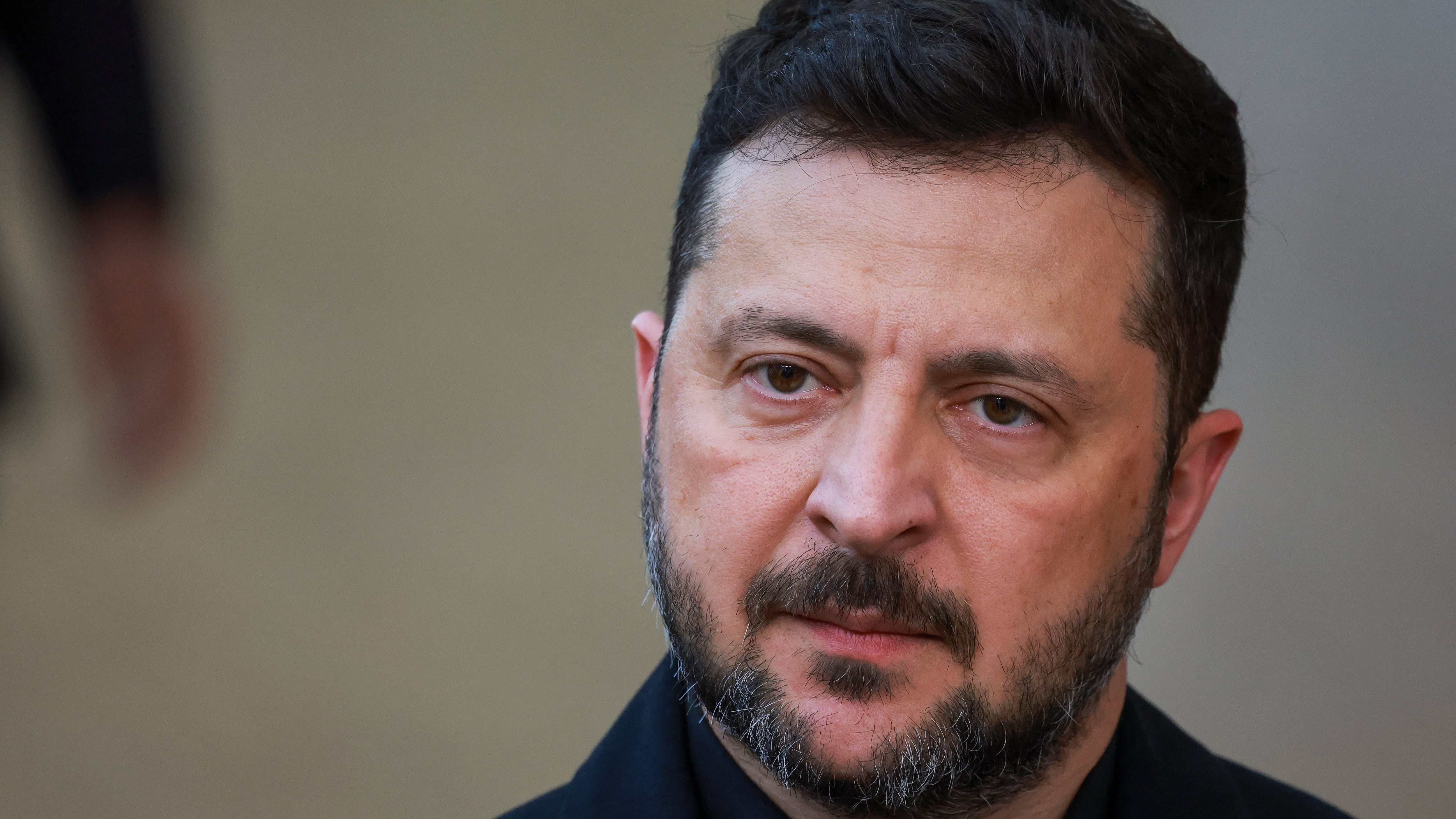 El presidente de Ucrania, Volodimir Zelensky (REUTERS/Yves Herman)