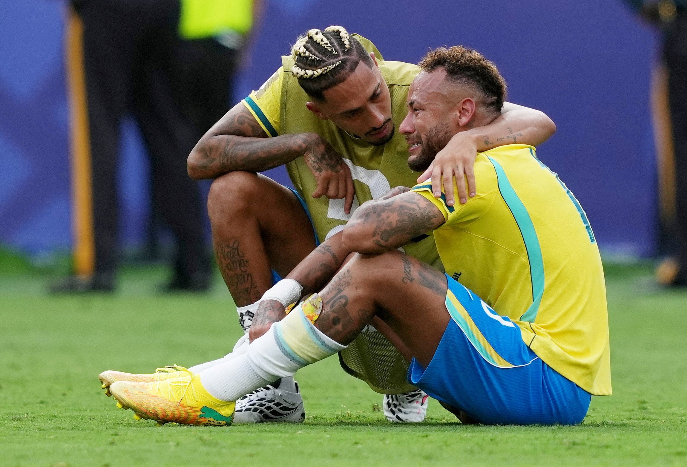 El delantero brasileño se retiró de la selección tras la eliminación ante Noruega (IMAGN IMAGES vía Reuters/James Lang)