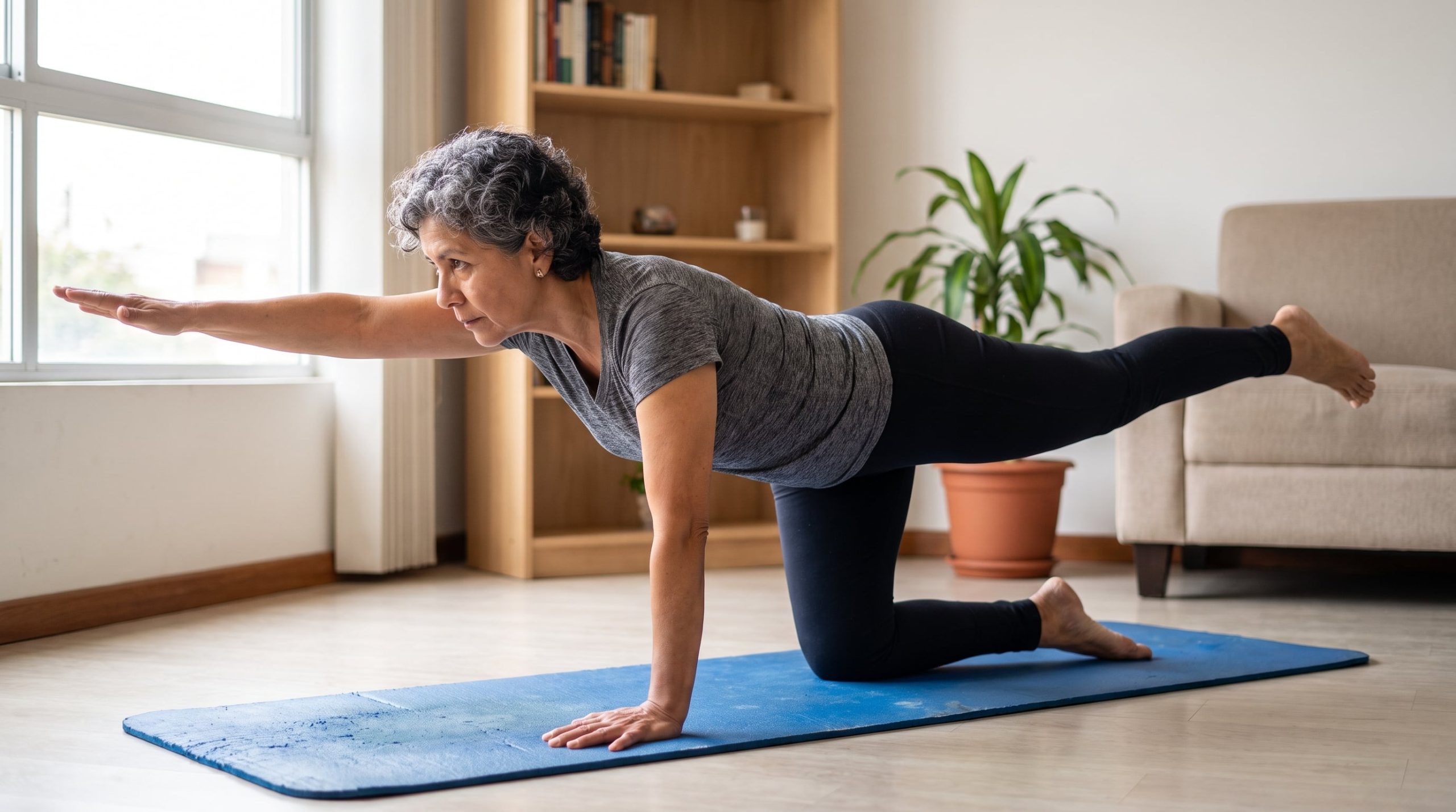 5 ejercicios para mejorar el balance y envejecer con más estabilidad