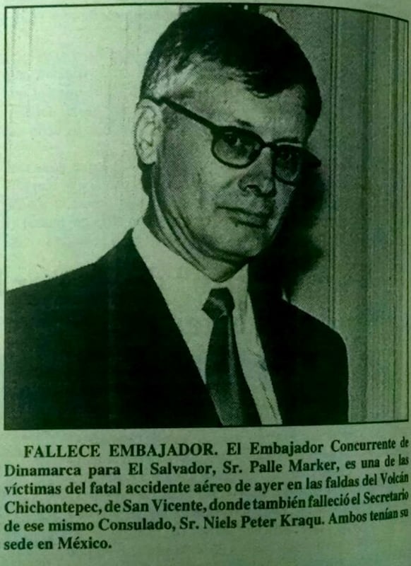 Entre los 65 fallecidos figuraban importantes diplomáticos internacionales, funcionarios de gobierno, figuras públicas y la tripulación del vuelo.