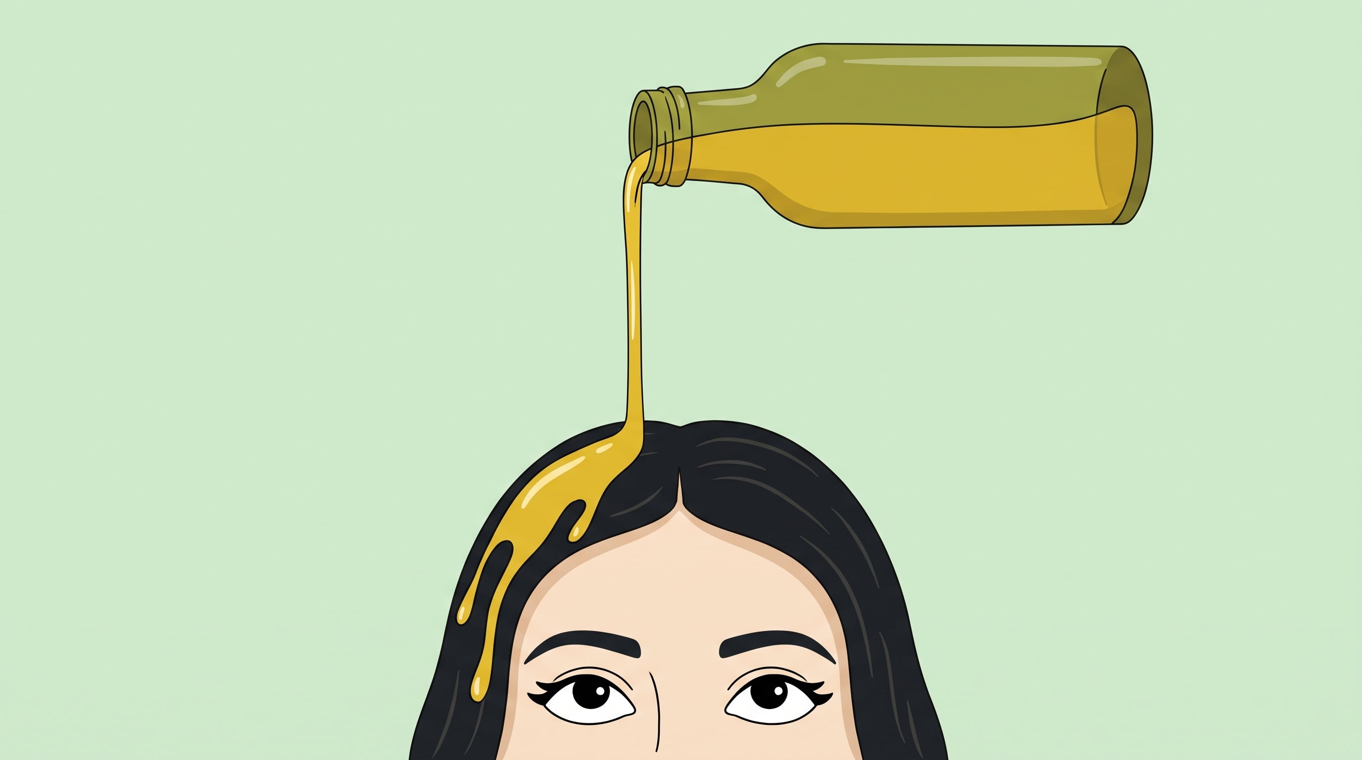 El aceite de oliva para el pelo volvió a ganar espacio en cosméticos y usos caseros dentro de las rutinas de cuidado capilar (Imagen Ilustrativa Infobae)
