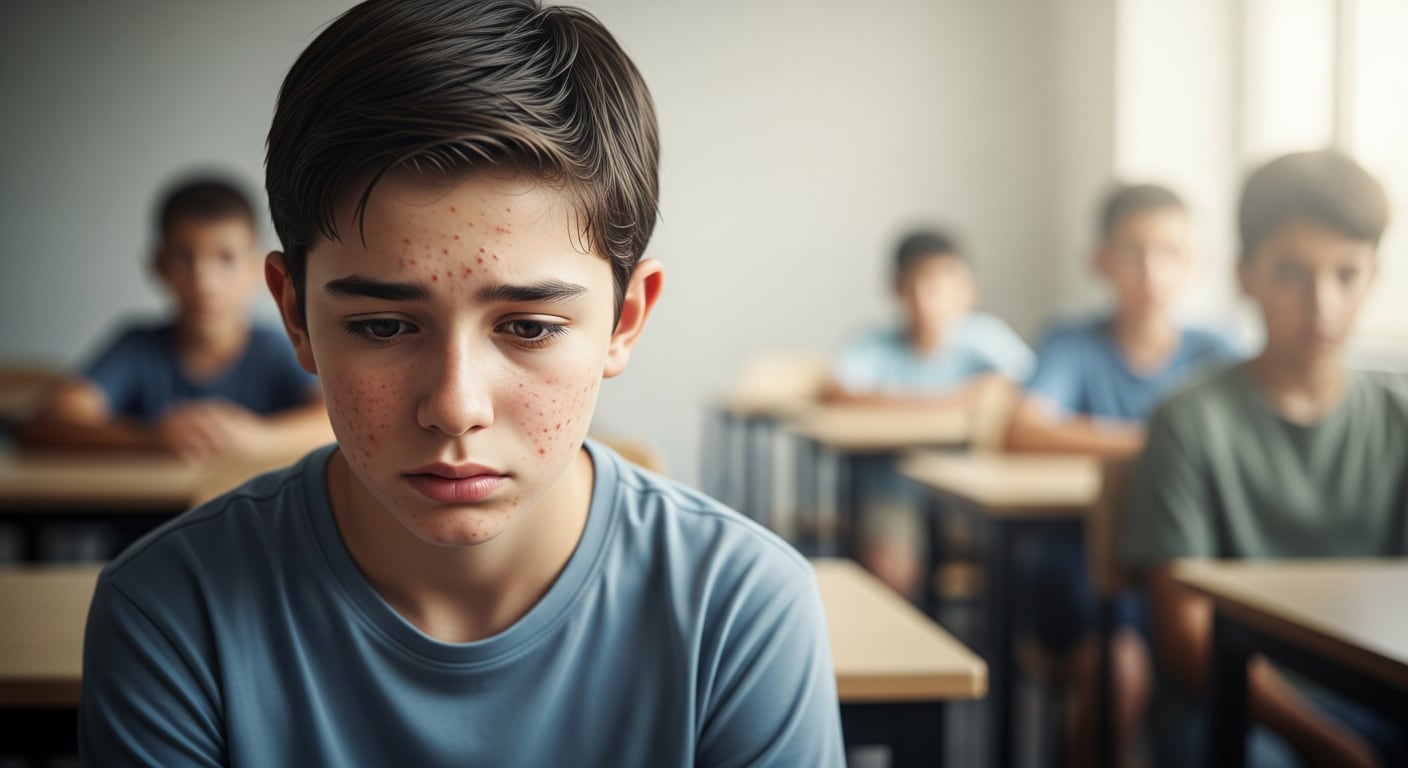 Acné y salud mental, qué dice la evidencia científica sobre el impacto del estrés en la piel