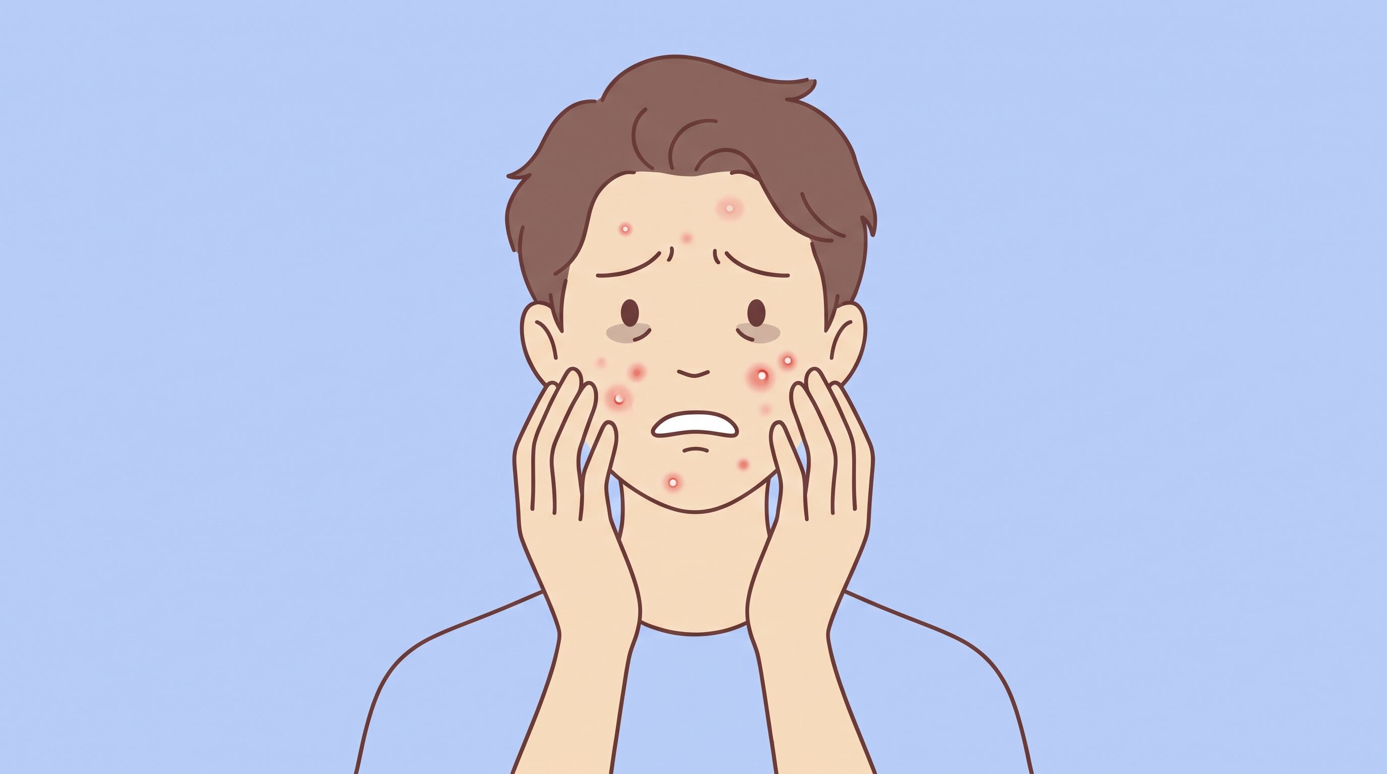 El cortisol y otros mediadores del estrés aumentan la producción de sebo, intensifican la inflamación y alteran la recuperación de la piel con acné (Imagen Ilustrativa Infobae)