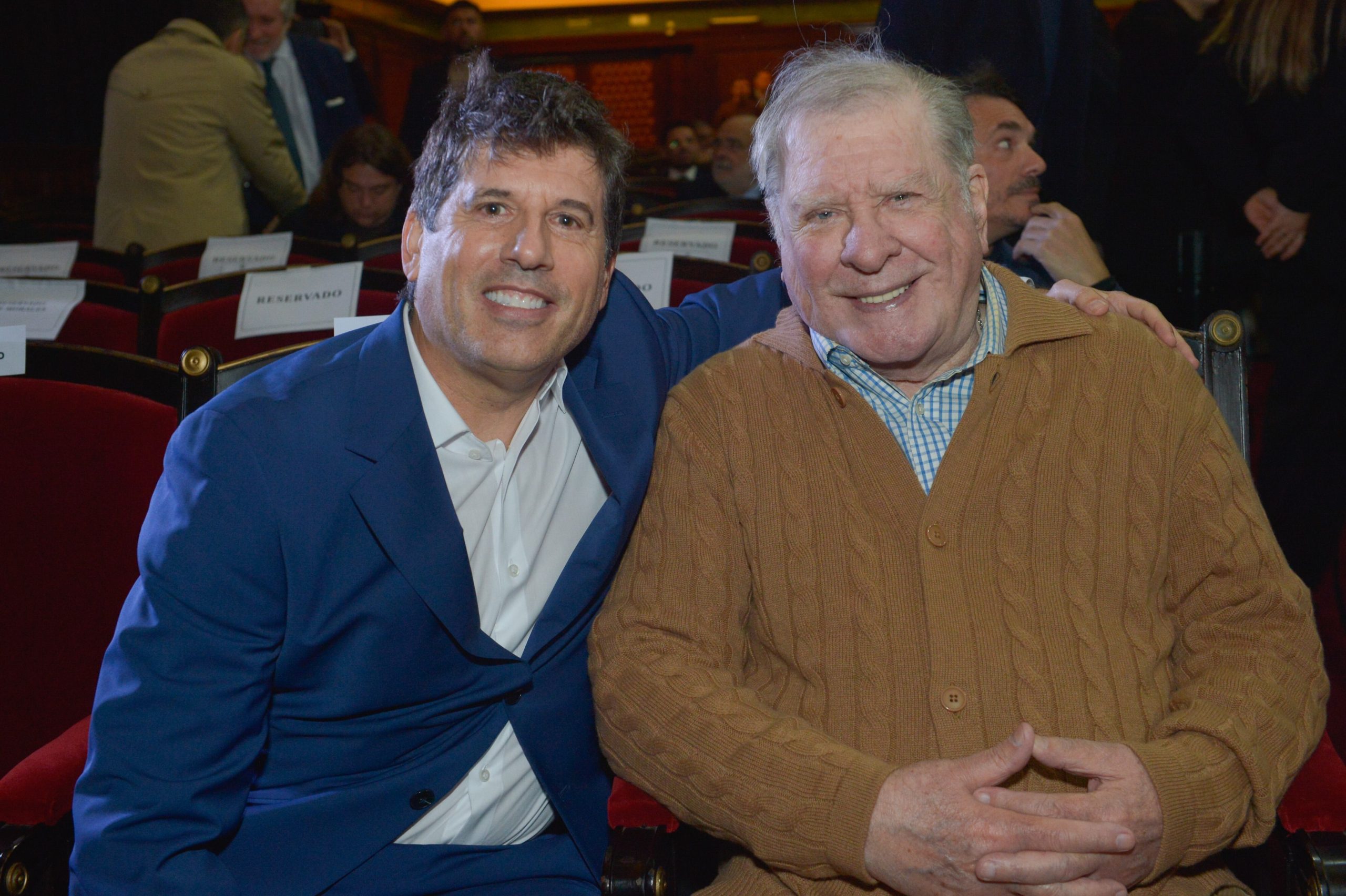 Arturo Puig y Juan Leyrado le dieron voz a San Martín y Sarmiento en El Libertador: “Fue emocionante verlo completo”