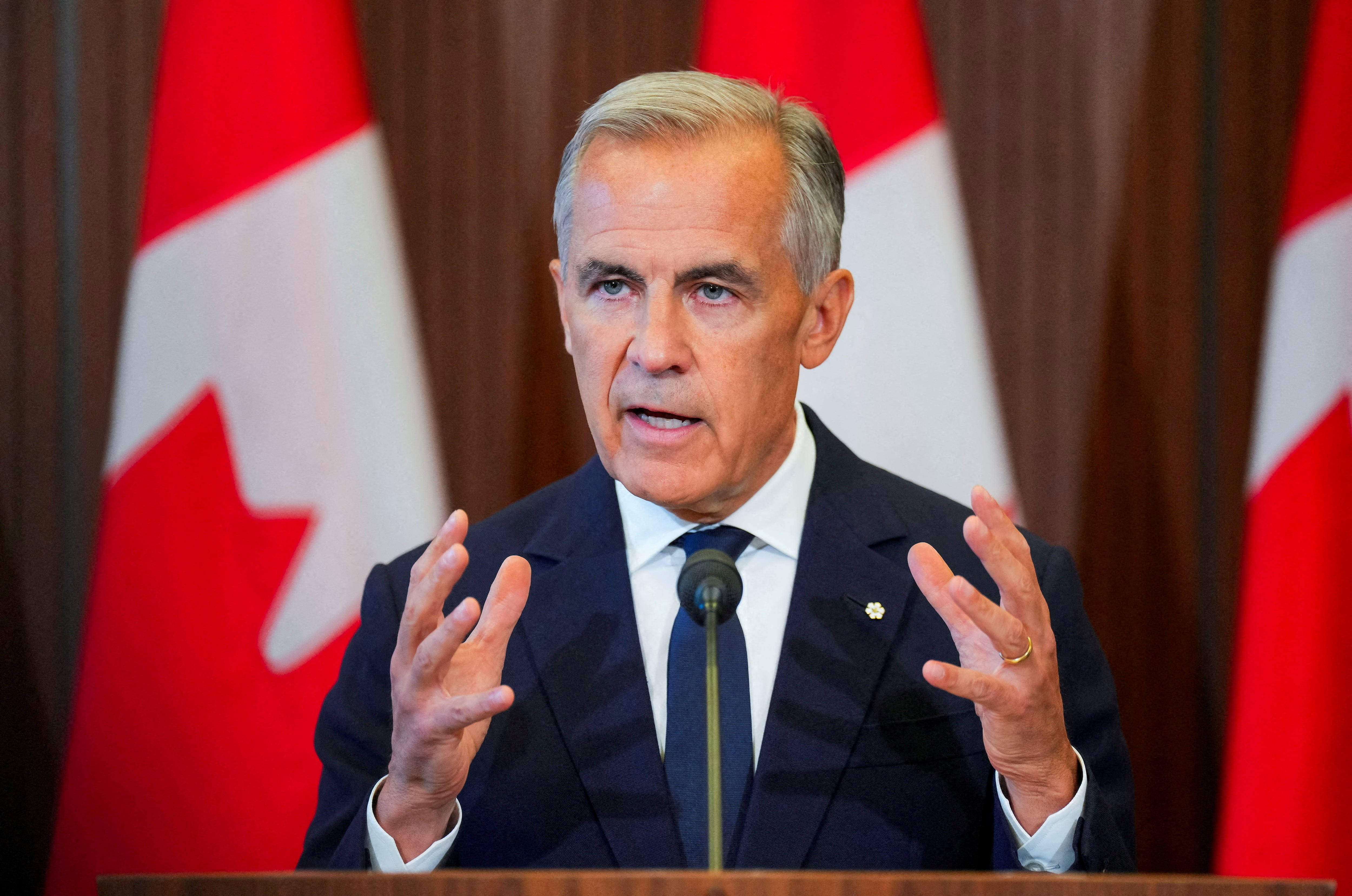 El primer ministro canadiense, Mark Carney (REUTERS)