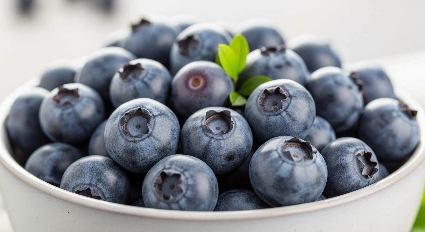 La evidencia citada por Verywell Health indicó que una taza de arándanos frescos o congelados aporta antioxidantes y nutrientes asociados con beneficios cardiovasculares y metabólicos (Imagen Ilustrativa Infobae)