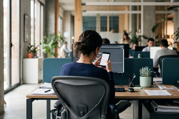 Cómo afecta el doomscrolling durante la jornada laboral a la concentración de los trabajadores