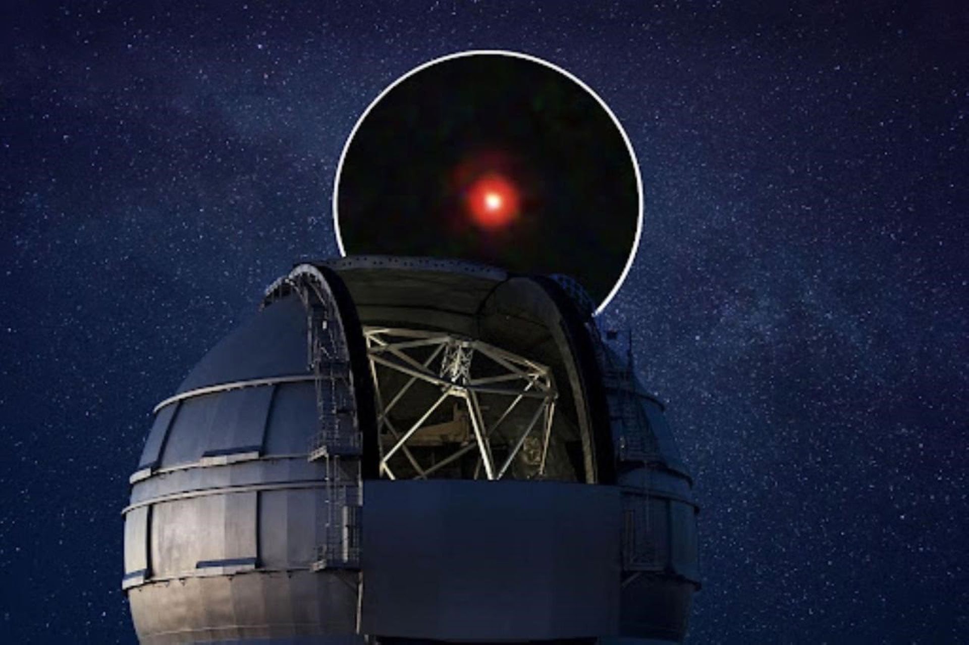 Cómo es la estrella que se comporta como un agujero negro y fue captada por el Telescopio James Webb