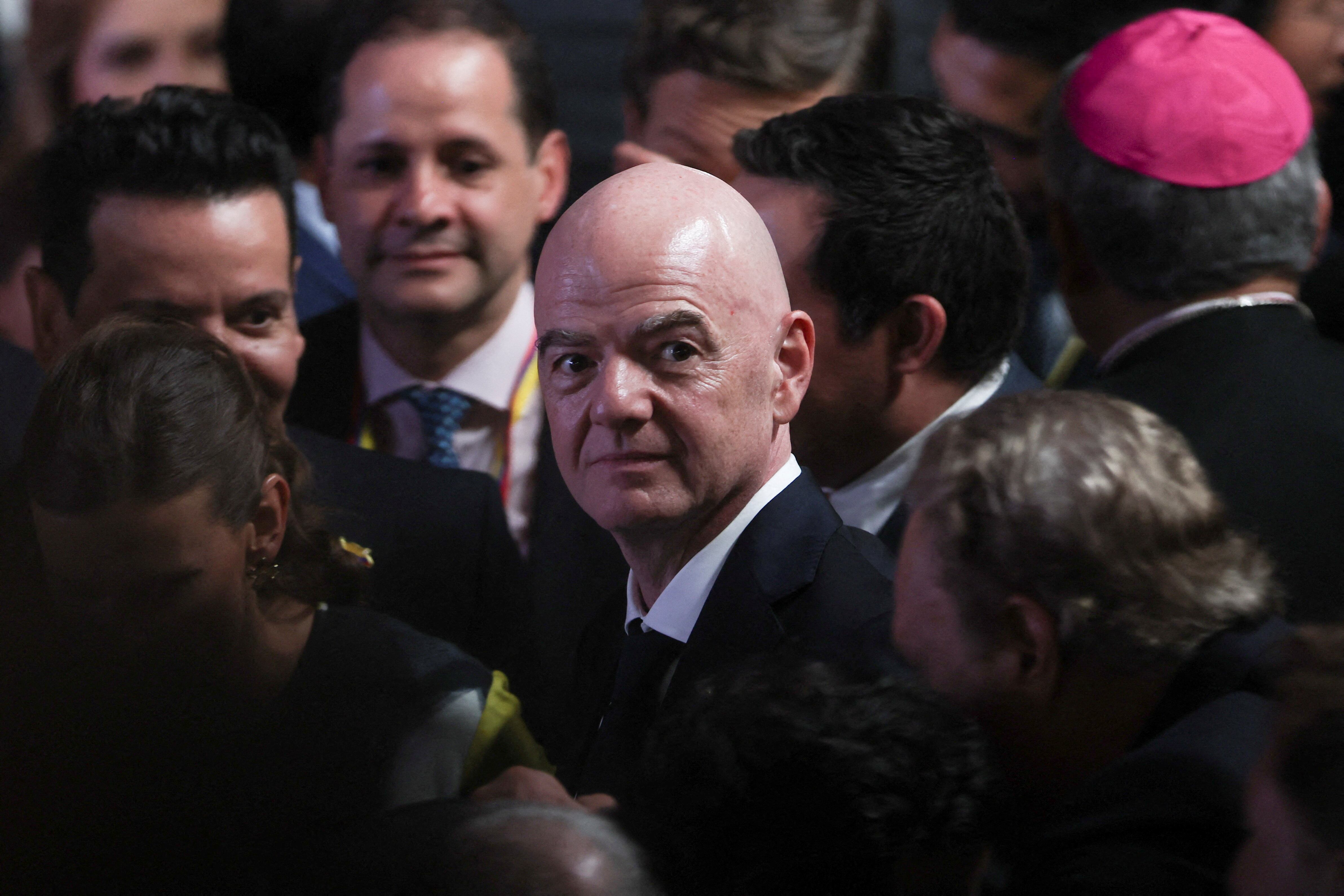 Crisis en la FIFA: despidieron al número 3 del organismo que había desafiado públicamente a Infantino por el plan de venta del Mundial (REUTERS/Luisa Gonzalez/File Photo)