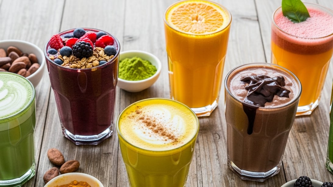 Los batidos cremosos pueden generar pesadez abdominal cuando se permanece muchas horas sentado. (Imagen Ilustrativa Infobae)