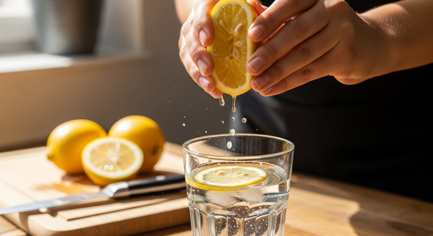 El ácido cítrico del jugo de limón puede aumentar el citrato en la orina y dificultar la formación de ciertos cálculos renales (Imagen Ilustrativa Infobae)