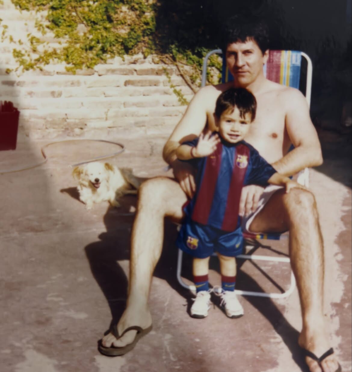 Los recuerdos de Jorge Messi junto a su familia (Instagram: @rosana_vallejos_)
