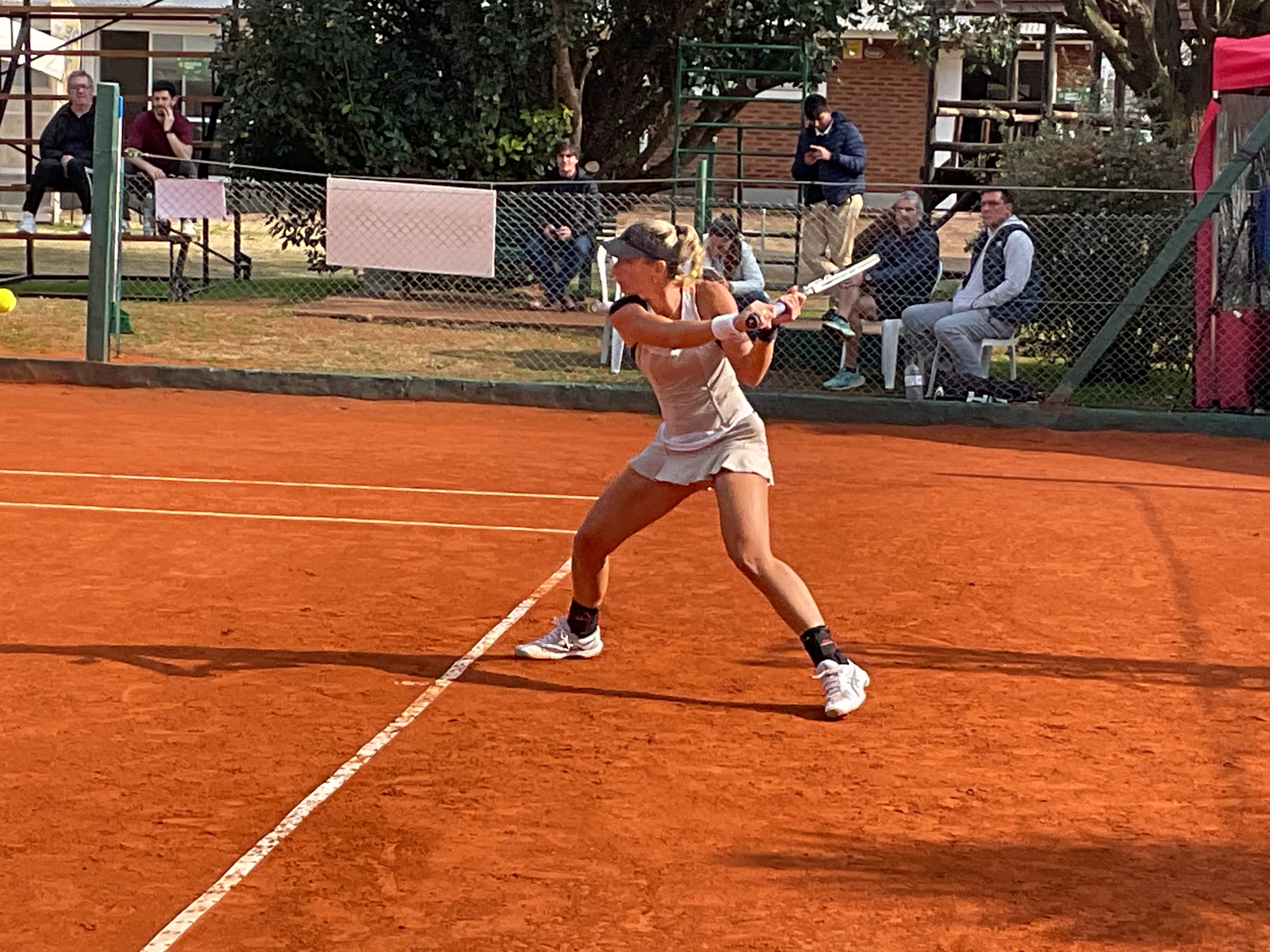 Victoria Bosio ganó 9 títulos en el circuito ITF (Crédito: @Tenisports)