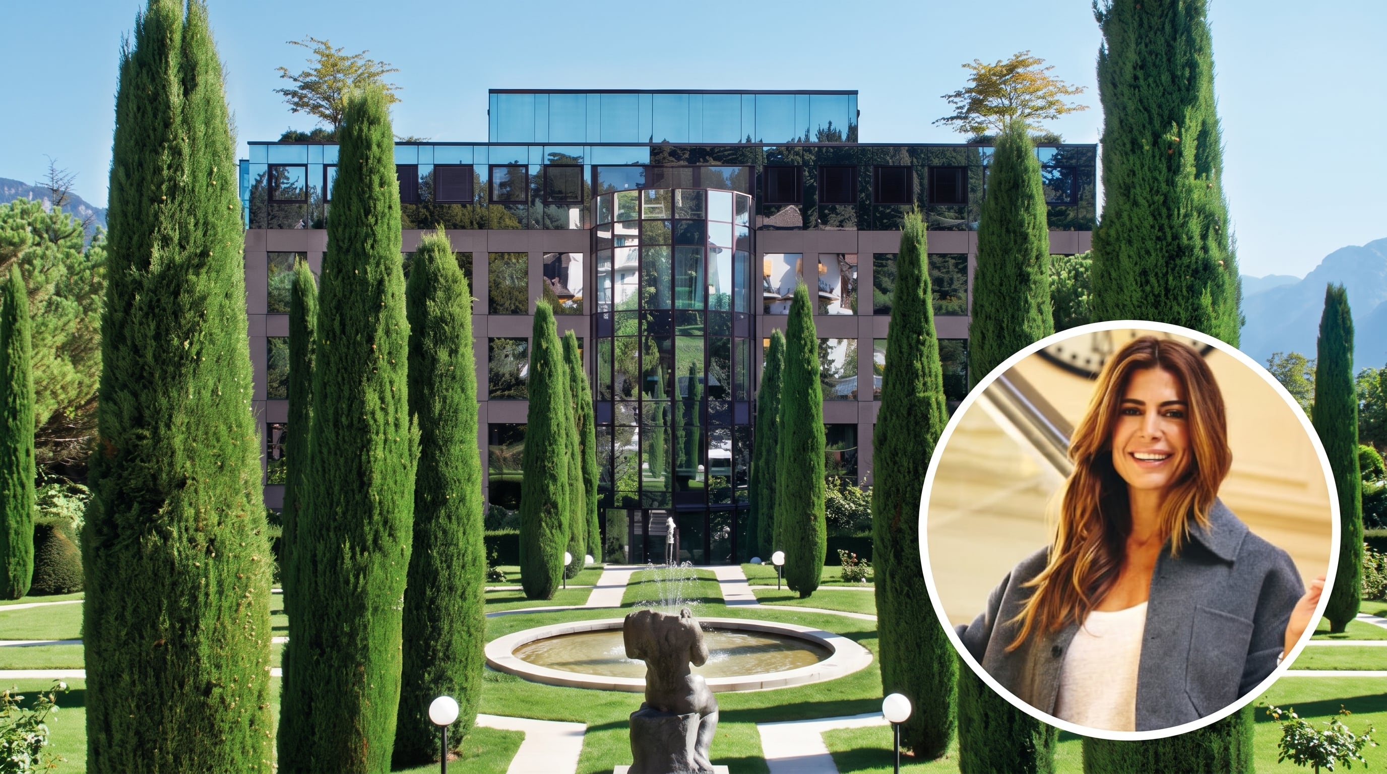Juliana Awada eligió la Clinique La Prairie, en Montreux, Suiza, para una estadía centrada en la longevidad, el bienestar y la medicina preventiva (Imagen Ilustrativa Infobae)
