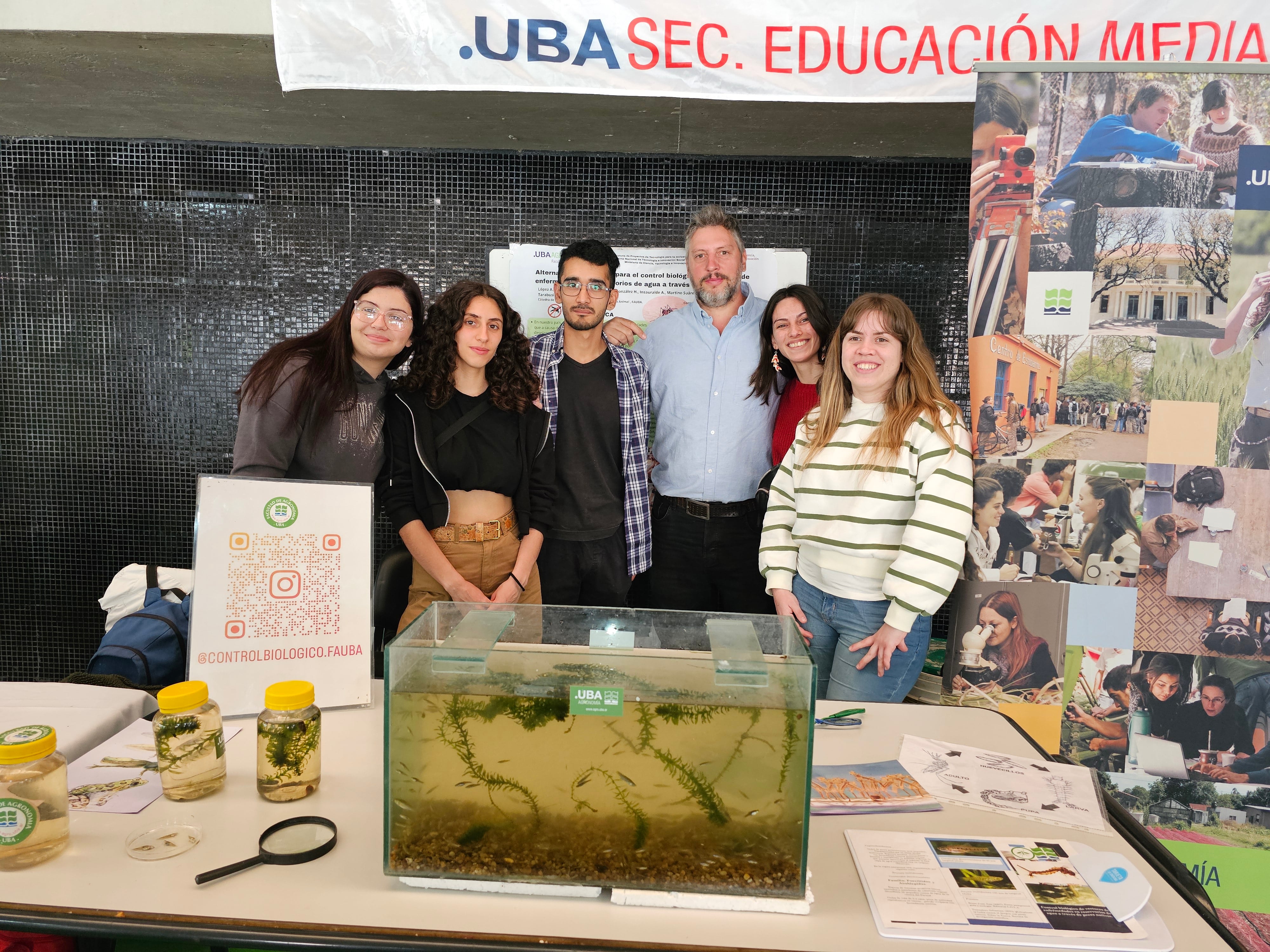 El proyecto involucra a docentes, estudiantes y pasantes de la Cátedra de Acuicultura de la FAUBA 