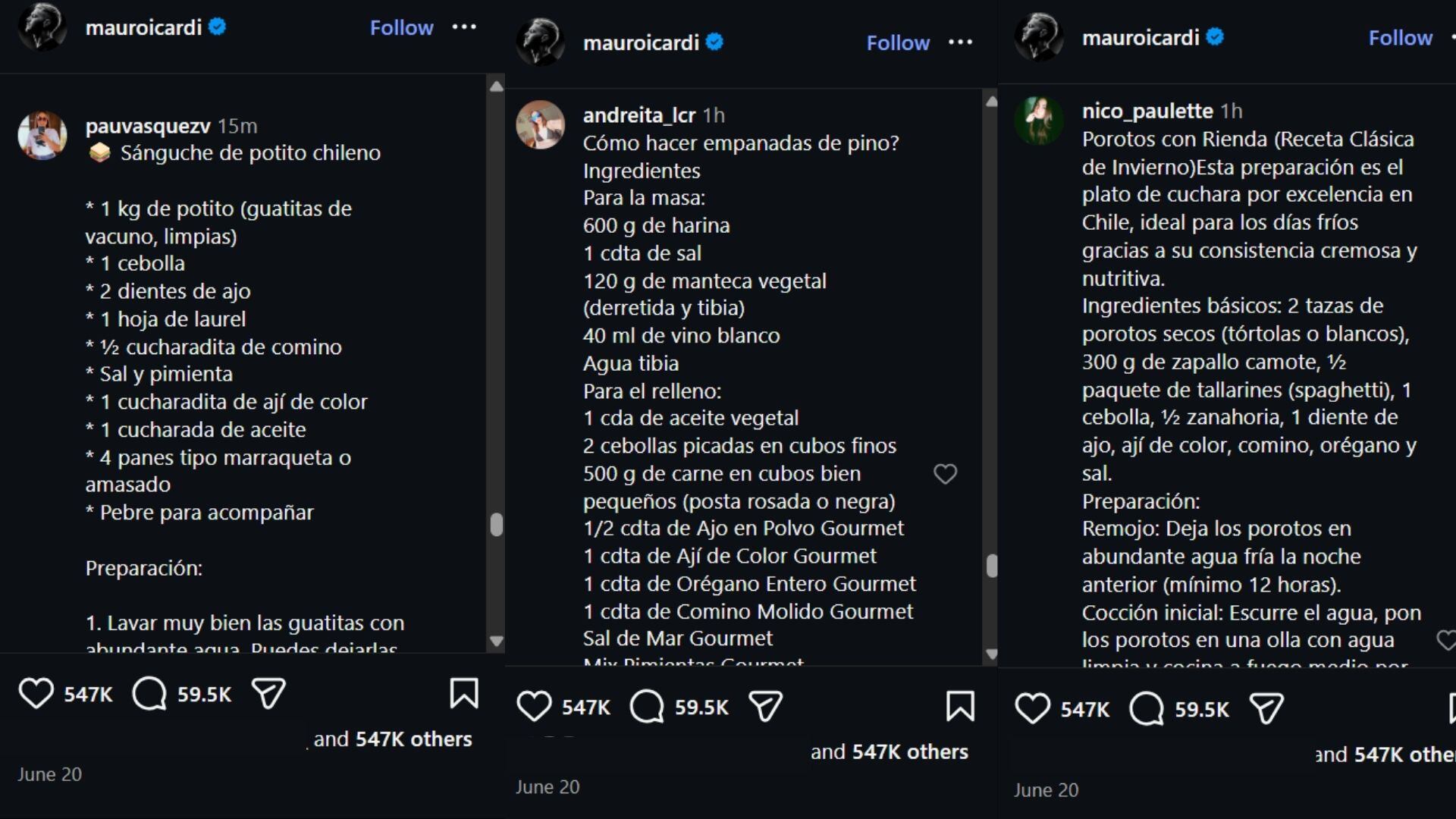 El último posteo de Icardi, que data del pasado 20 de junio, recibió un sinfín de mensajes de
