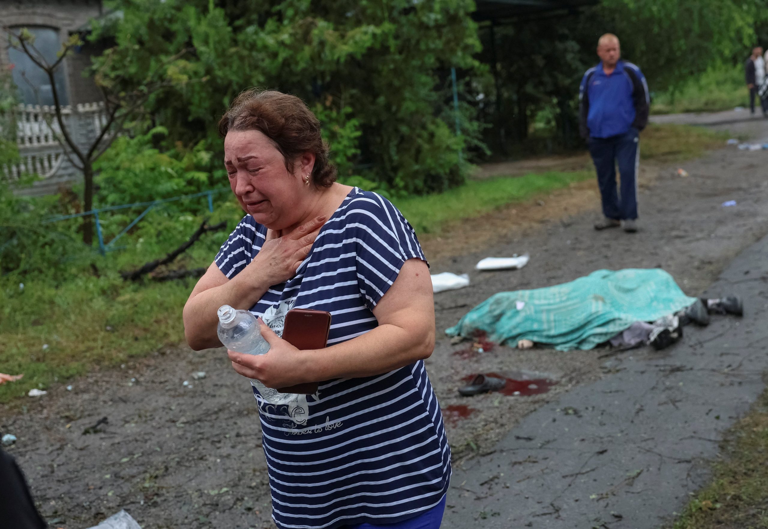 El número de civiles muertos en julio en Ucrania fue el más alto desde mayo de 2022