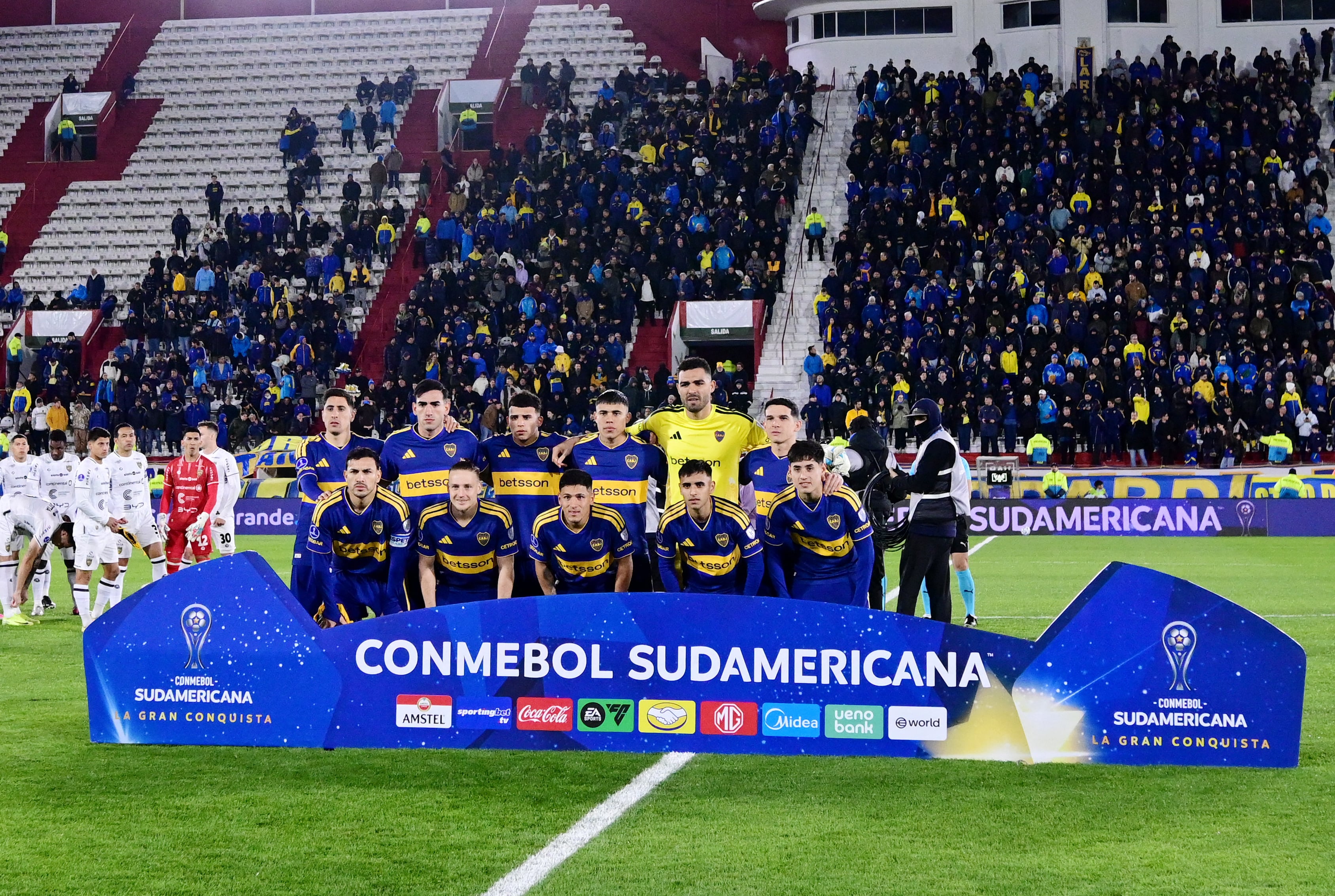 Boca Juniors jugará la vuelta de los octavos de final de la Copa Sudamericana frente a Recoleta (REUTERS/Rodrigo Valle)