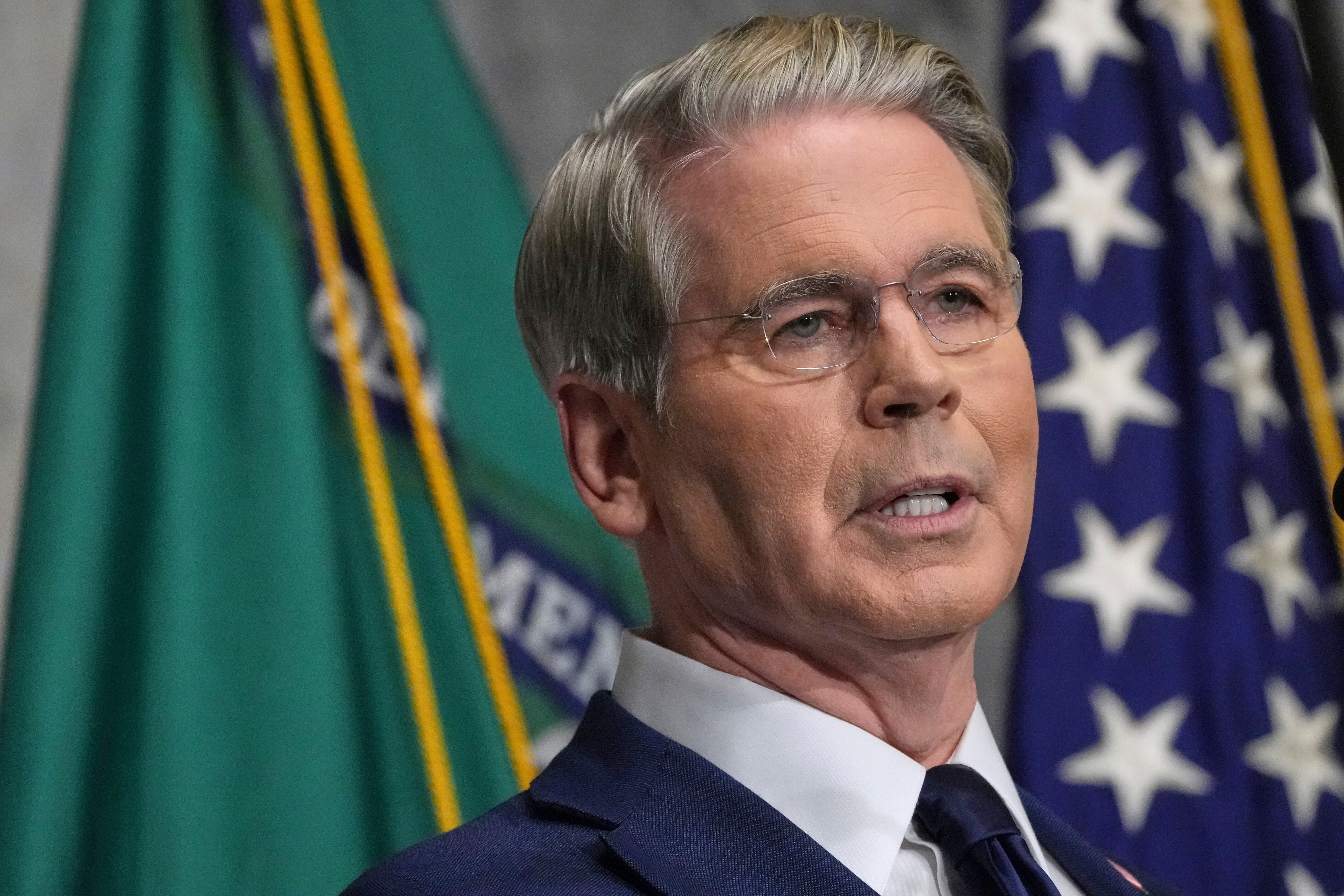 El secretario del Tesoro de Estados Unidos, Scott Bessent (AP Foto/Julia Demaree Nikhinson)