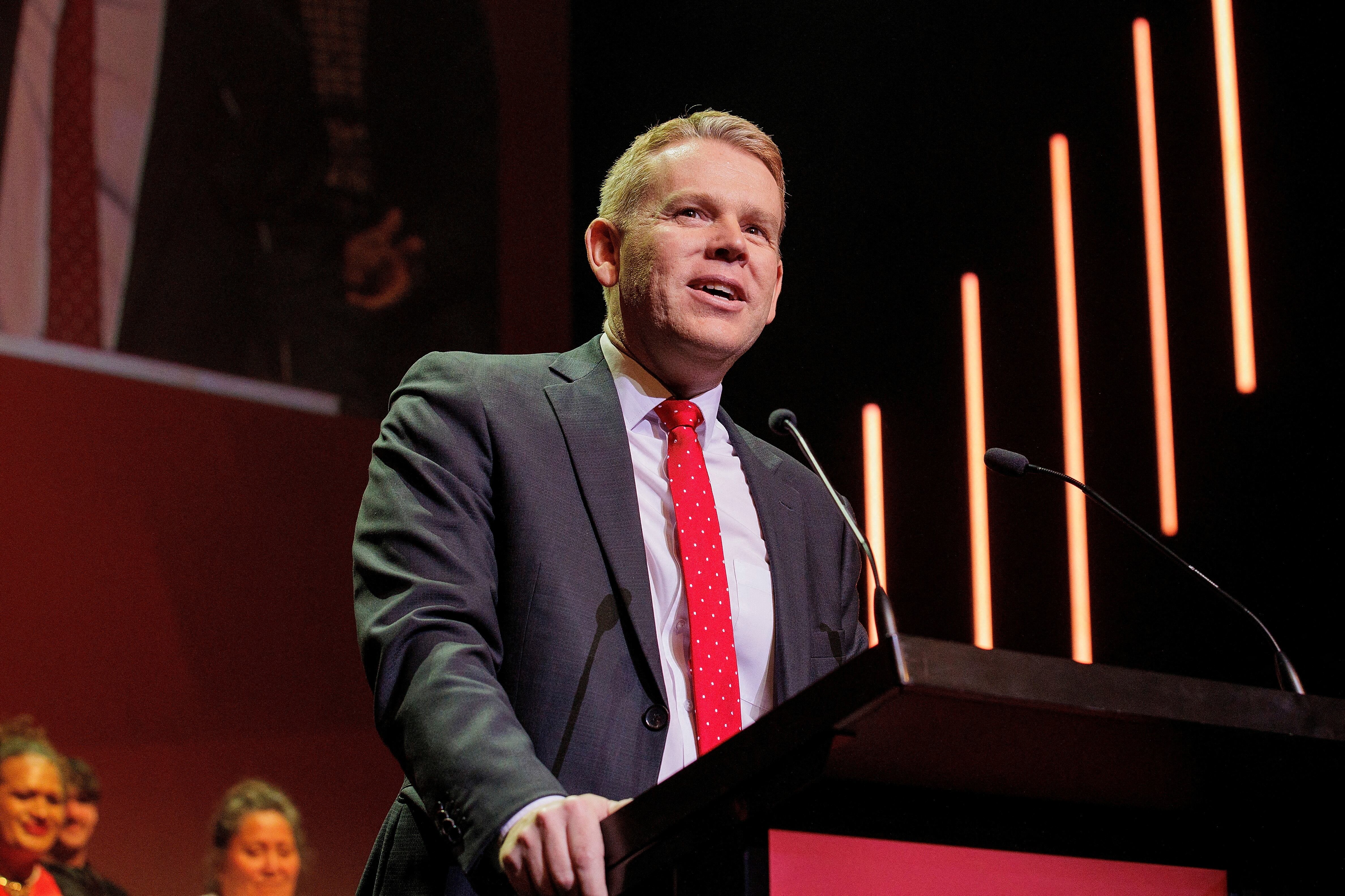 El líder del Partido Laborista, Chris Hipkins (REUTERS/David Rowland/Archivo)