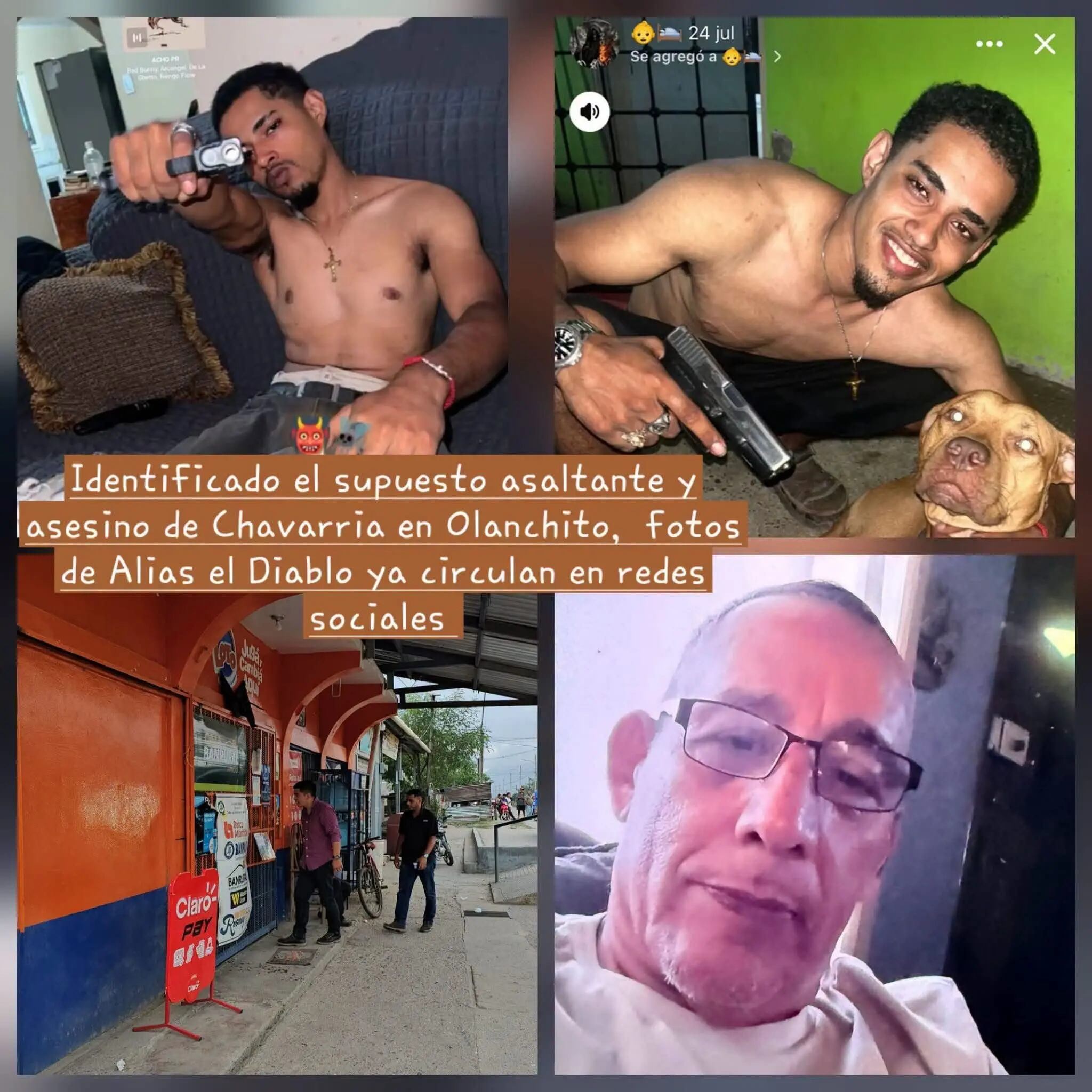 En video queda registrado mortal asalto en una tienda de Honduras y capturan a supuesto responsable