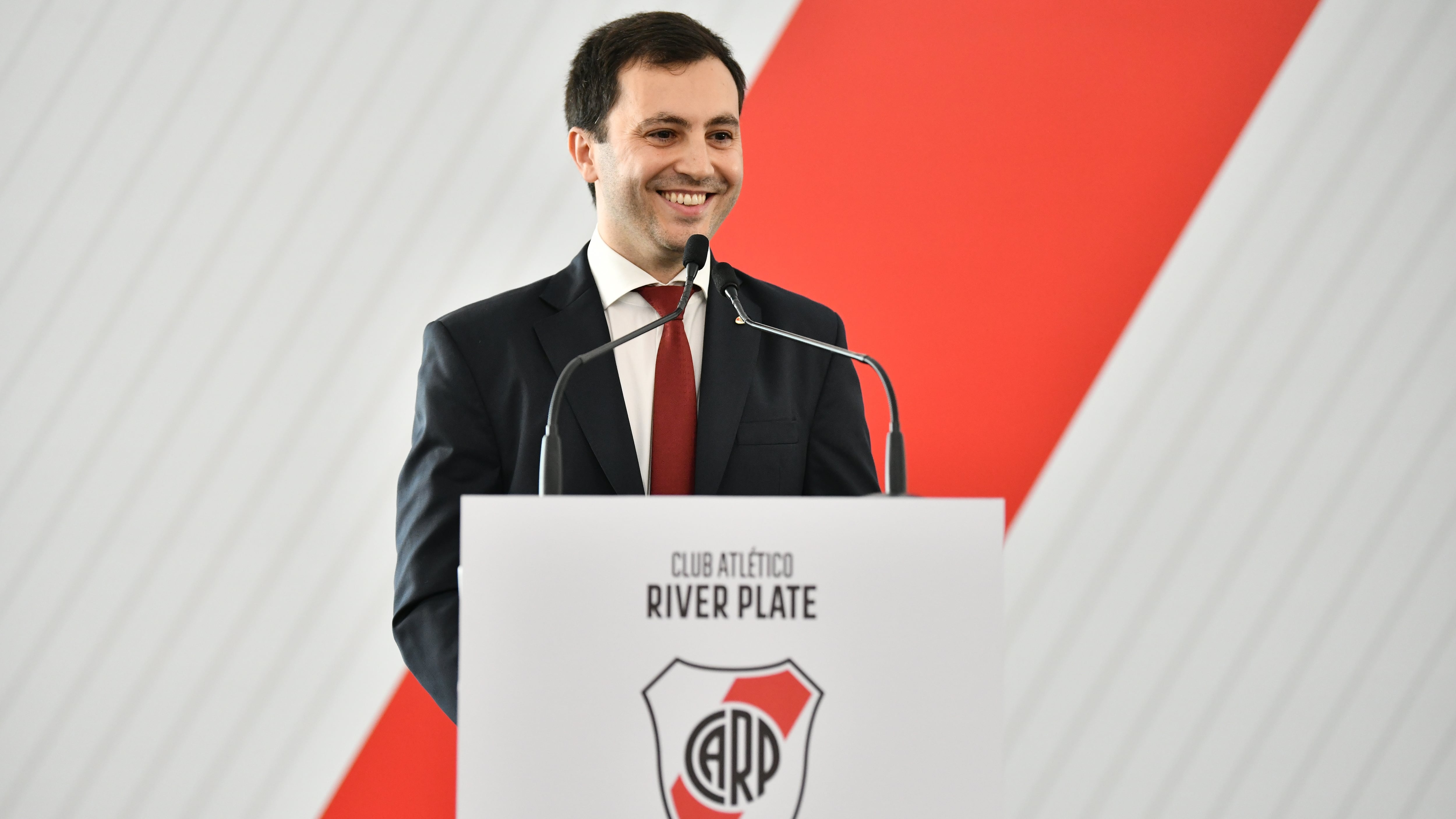 Stefano Di Carlo, presidente de River Plate (CARP)