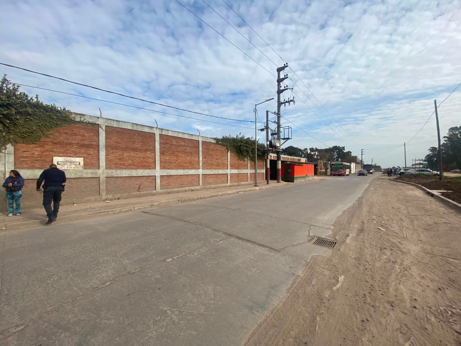 El lugar donde encontraron muerto a Max Higgins