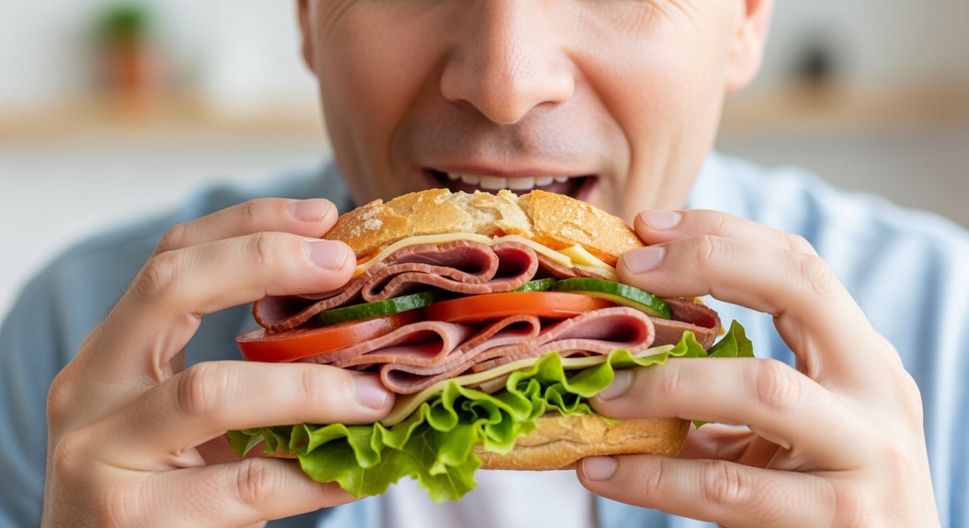 El sándwich pierde calidad nutricional cuando se prepara con pan refinado, pocas verduras, carnes procesadas y productos con alto contenido de sodio (Imagen Ilustrativa Infobae)