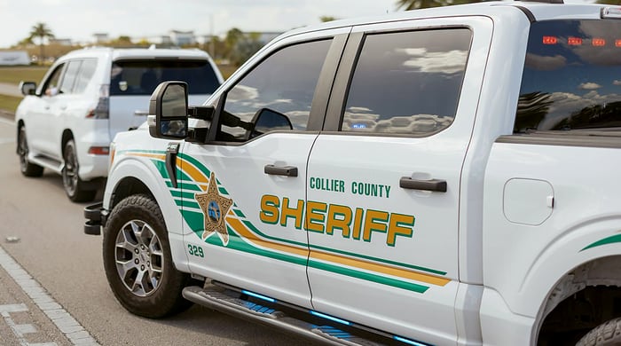 La Oficina del Sheriff del Condado de Collier quedó a cargo de la investigación sobre la maniobra denunciada (Collier County Sheriff’s Office)