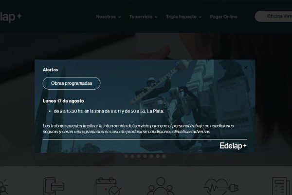 Gran apagón en La Plata por el incendio que se desató en una central eléctrica de Tolosa