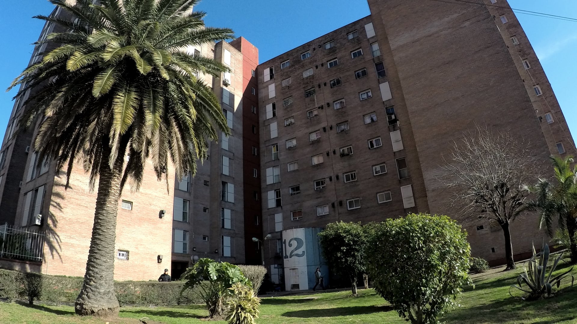El barrio Cardenal Samoré, en Villa Lugano (Foto/Gustavo Gavotti) 