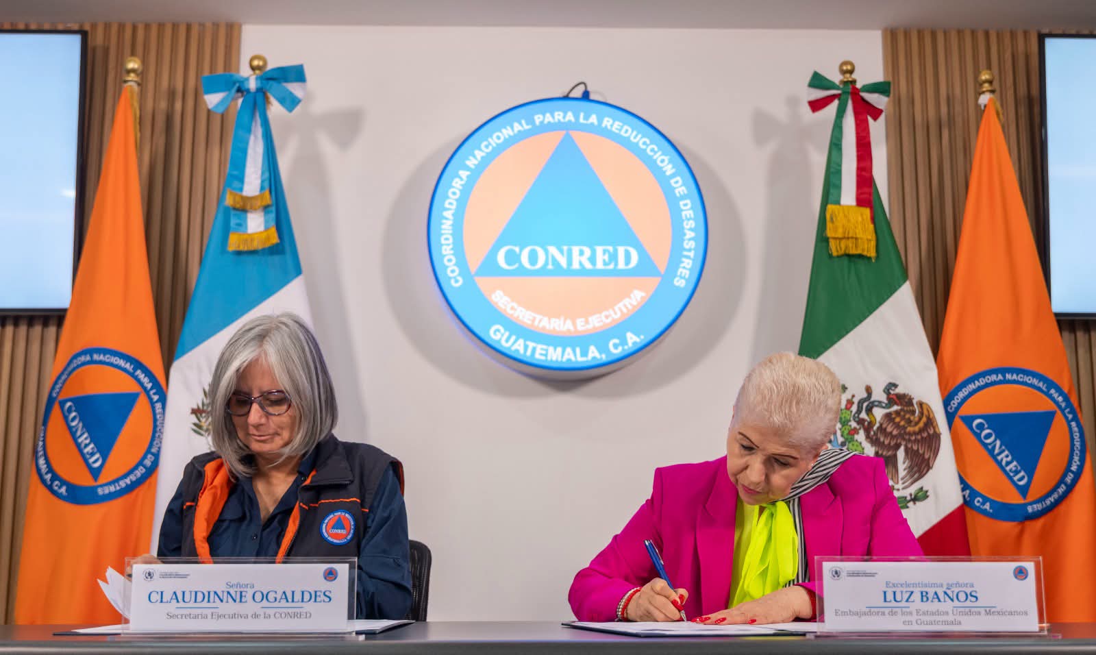El acuerdo bilateral entre Guatemala y México establece un marco para intercambiar experiencias, conocimientos especializados e información técnica sobre incendios forestales. (Conred)