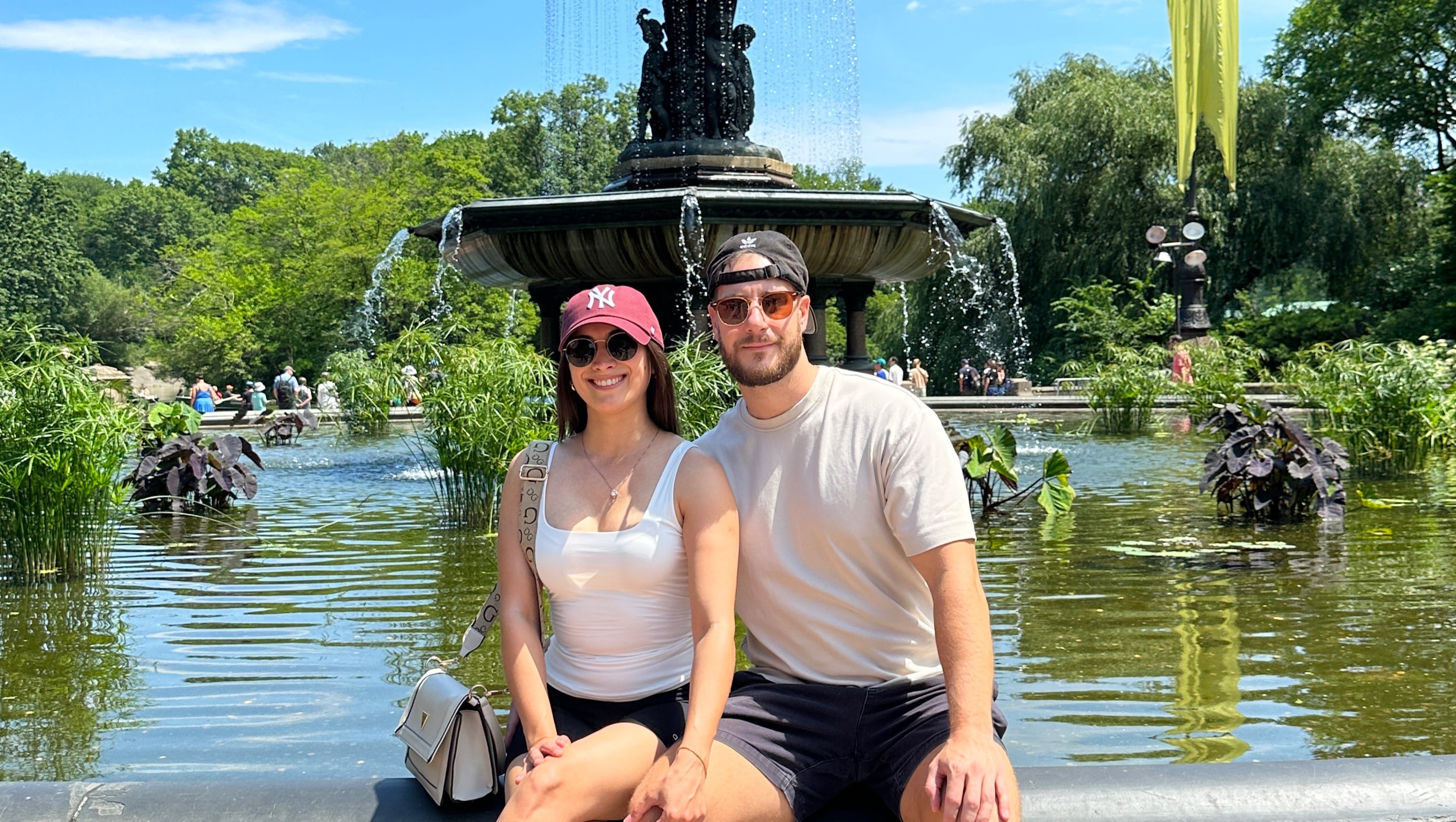 Iliana y su novio