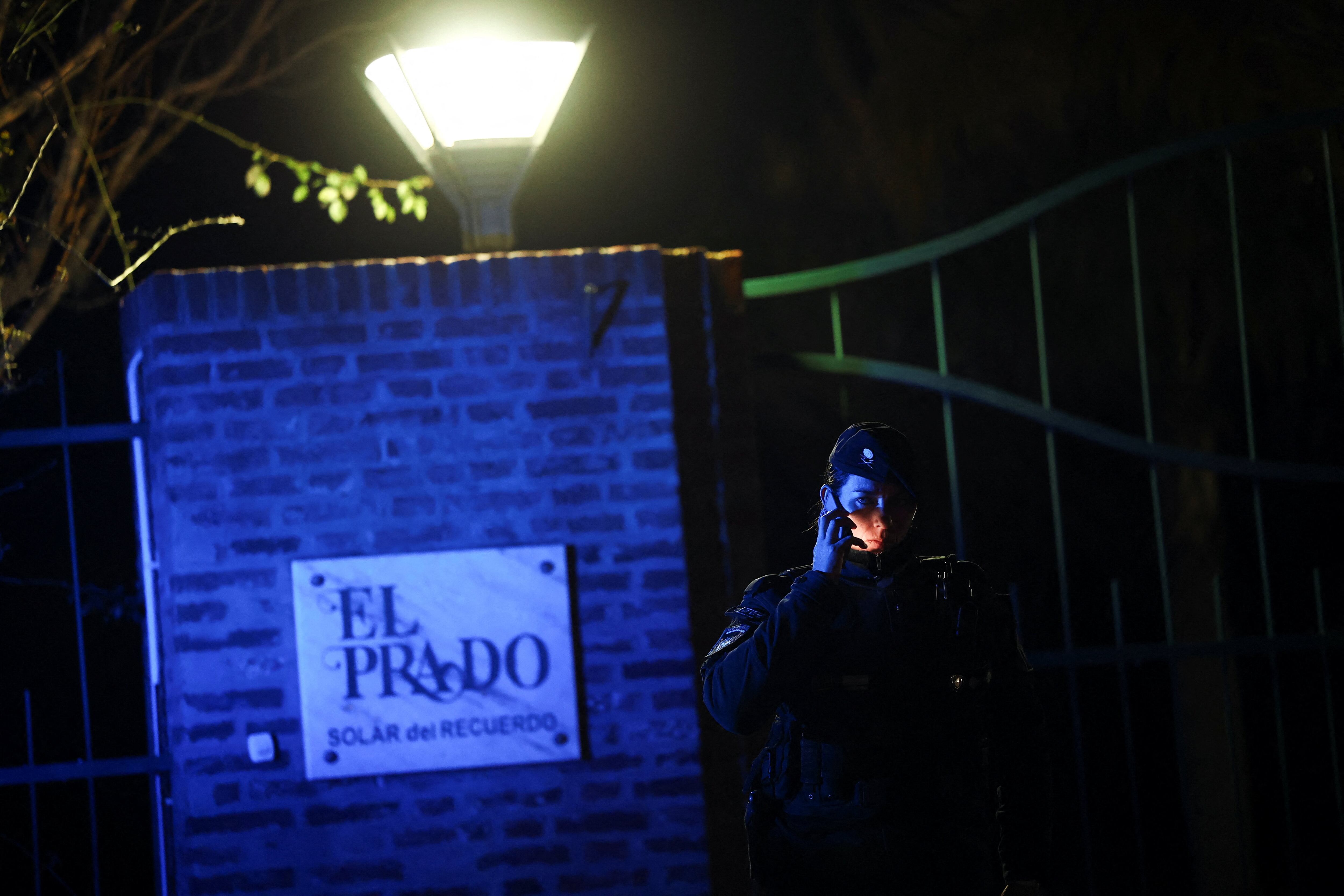 El cementerio El Prado de Rosario, donde descansarán los restos de Jorge Messi (REUTERS/Agustin Marcarian)