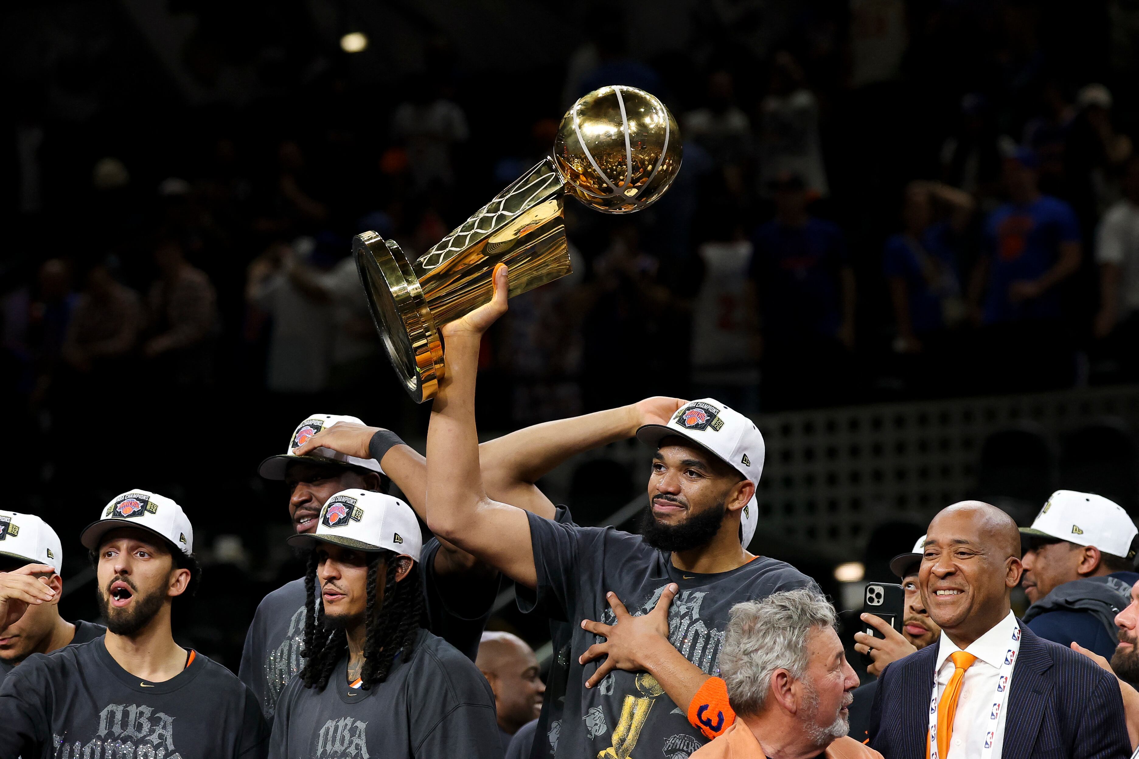 La extensión de Karl-Anthony Towns reabre en la NBA el debate sobre cuánto deben ceder las estrellas para sostener equipos con aspiraciones al campeonato (Mandatory Credit: Geoff Burke-Imagn Images)