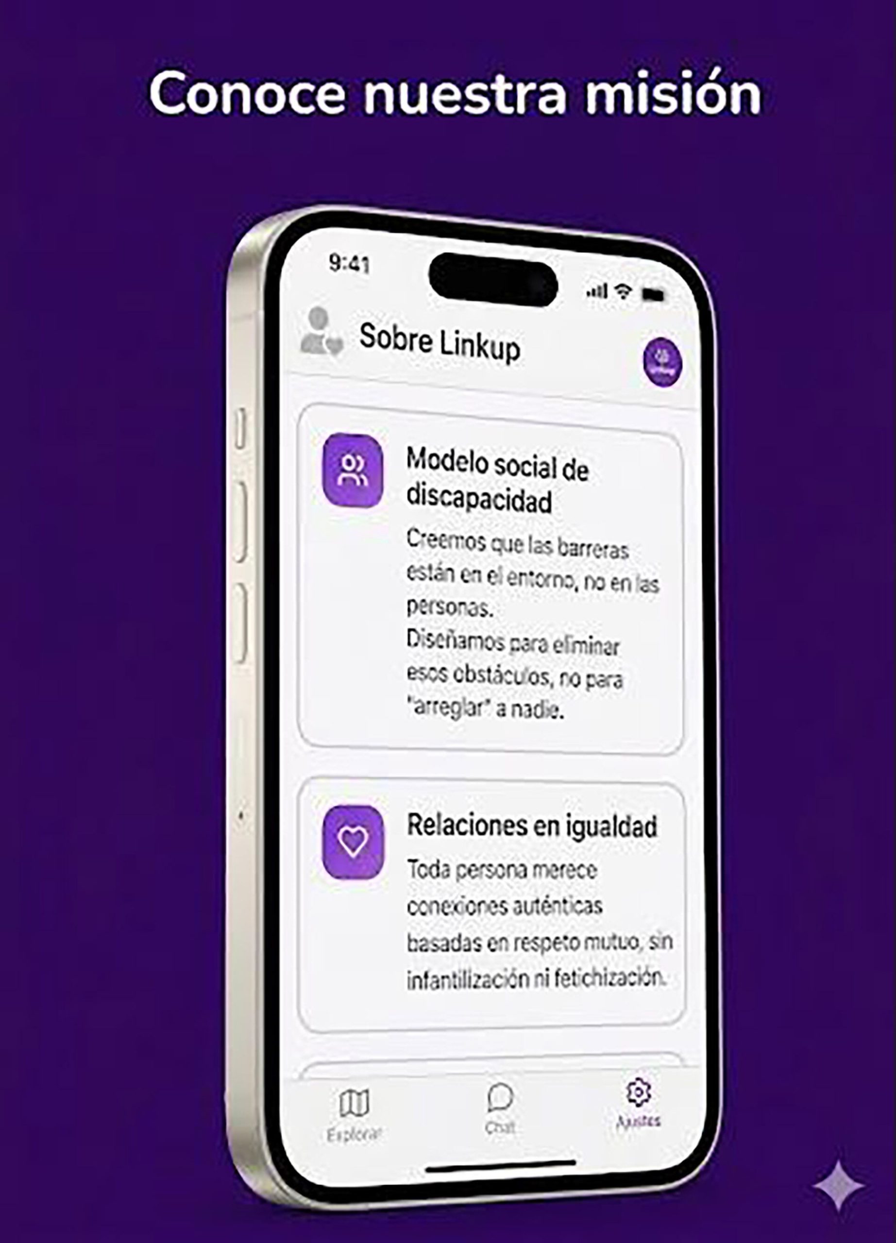 Nació con espina bífida, se traslada en silla de ruedas y creó la primera app de citas inclusiva del mundo