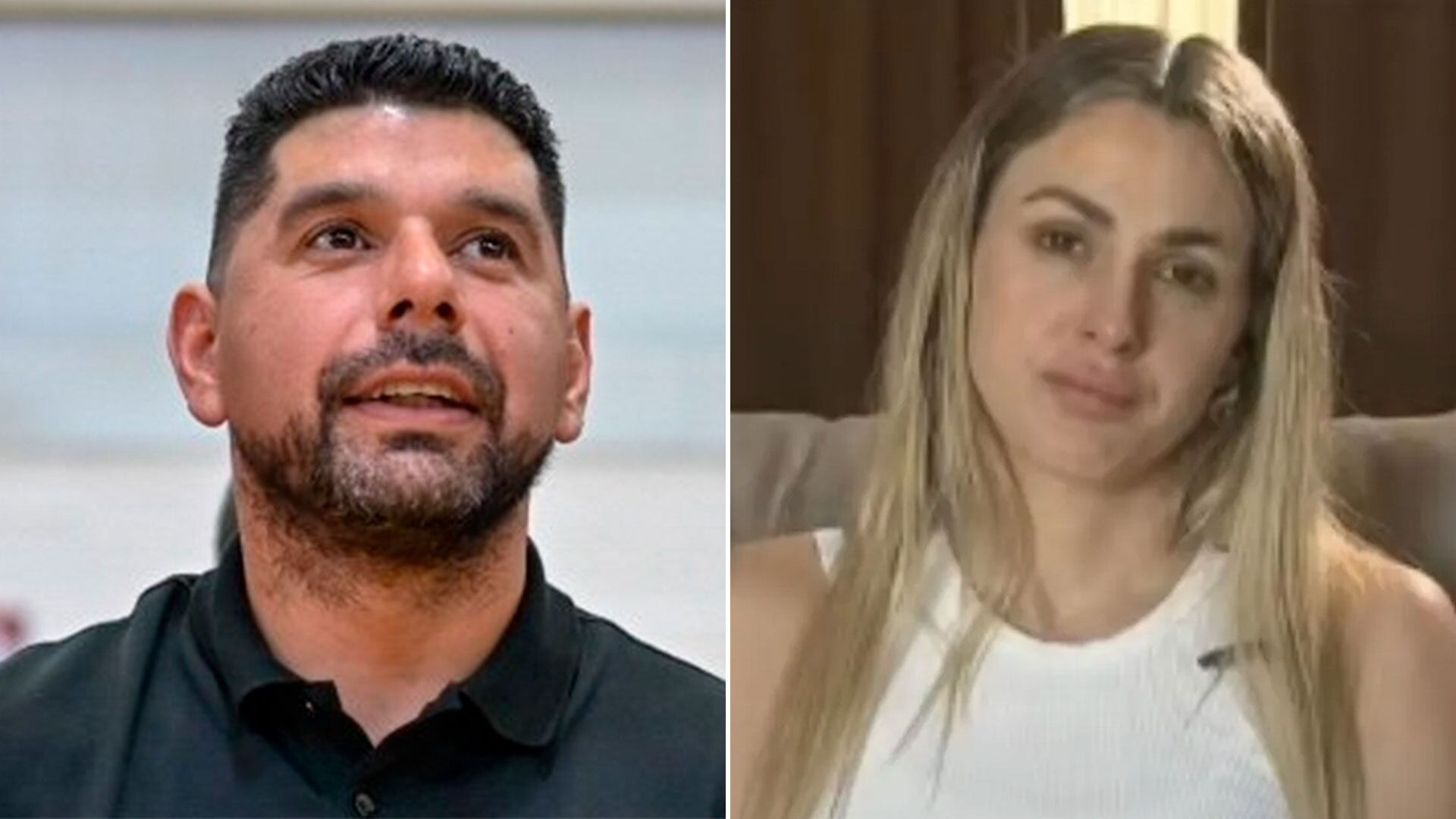 Néstor Ortigoza y su ex Lucila Cassiau 