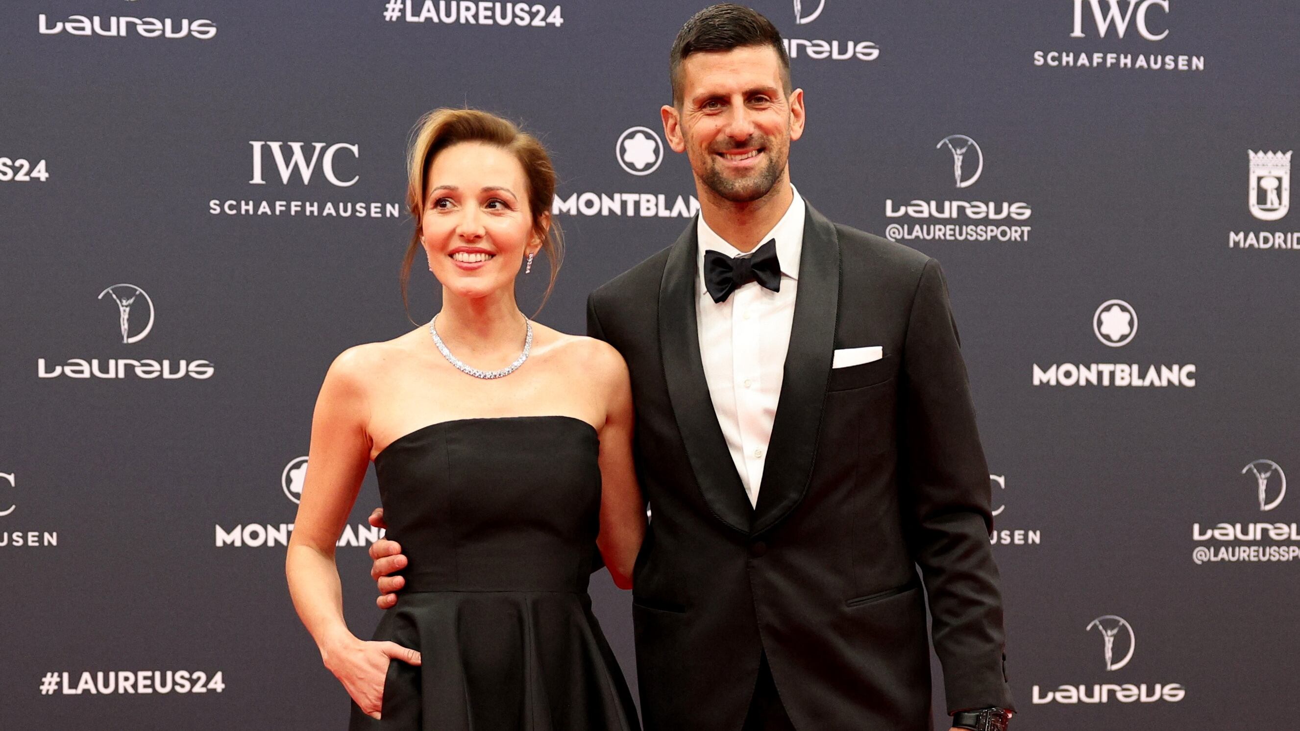 El apoyo incondicional de Jelena, su esposa, ha sido fundamental en su vida personal y profesional (REUTERS/Violeta Santos Moura)
