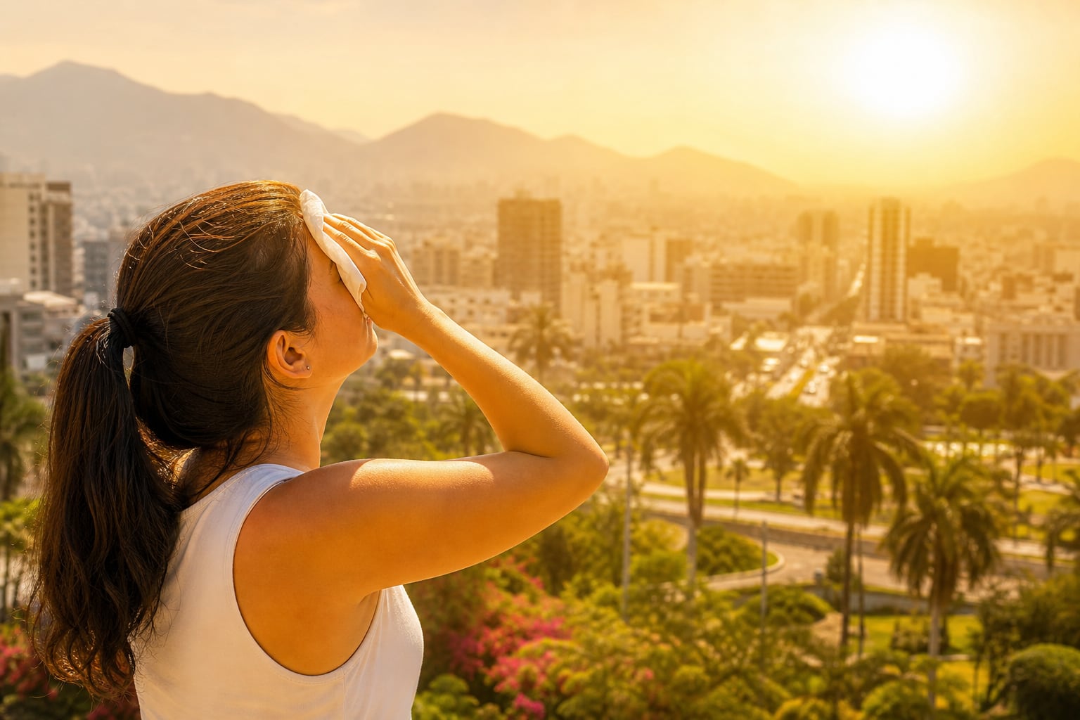 Las olas de calor aumentan las consultas médicas por problemas de salud más allá de la deshidratación cuando la temperatura supera los 33,7 ℃. (Imagen Ilustrativa Infobae)