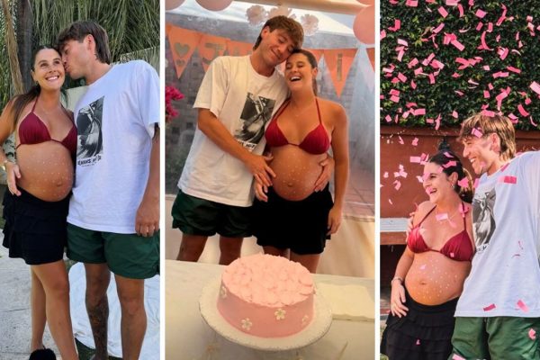 Paulo Londra y Martina Quetglas regresaron a Perú y visitaron el lugar donde anunciaron la llegada de su hija