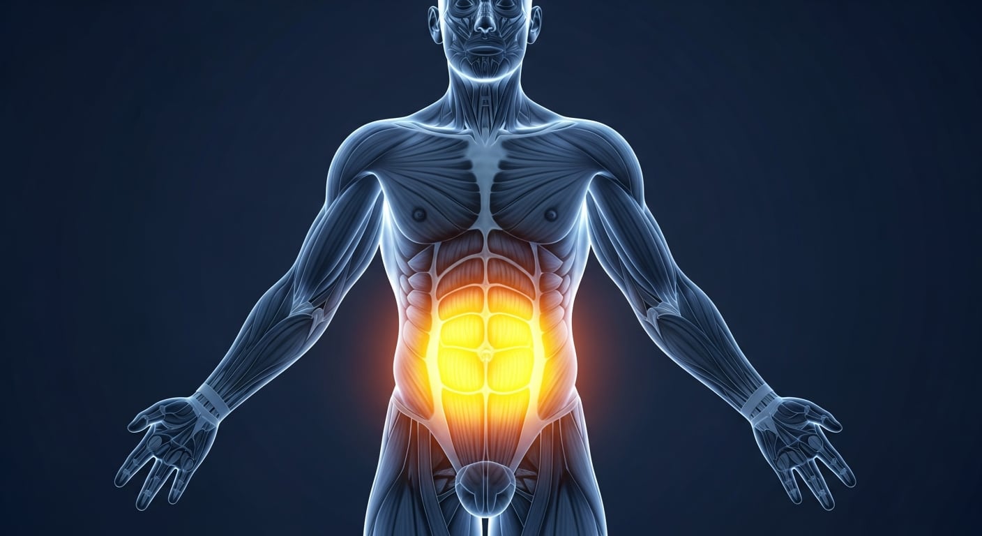 Olga Castañeda explica que el trabajo abdominal no se limita al abdomen visible, sino que incluye una estructura corporal más amplia (Imagen Ilustrativa Infobae)
