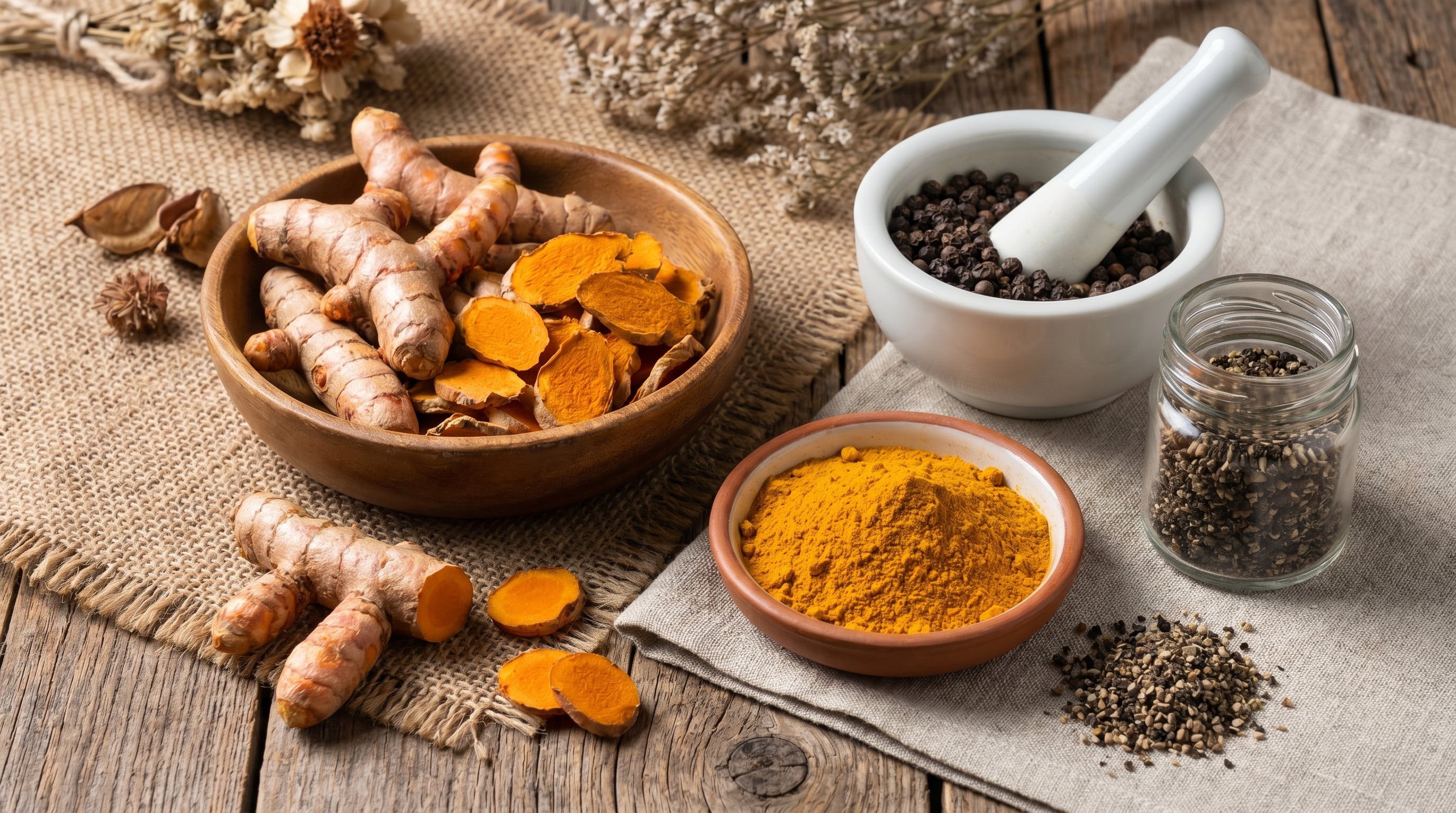 Los curcuminoides son los componentes químicos más importantes de la cúrcuma, y la curcumina representa en promedio el 3,14% de la cúrcuma en polvo (Imagen Ilustrativa Infobae)