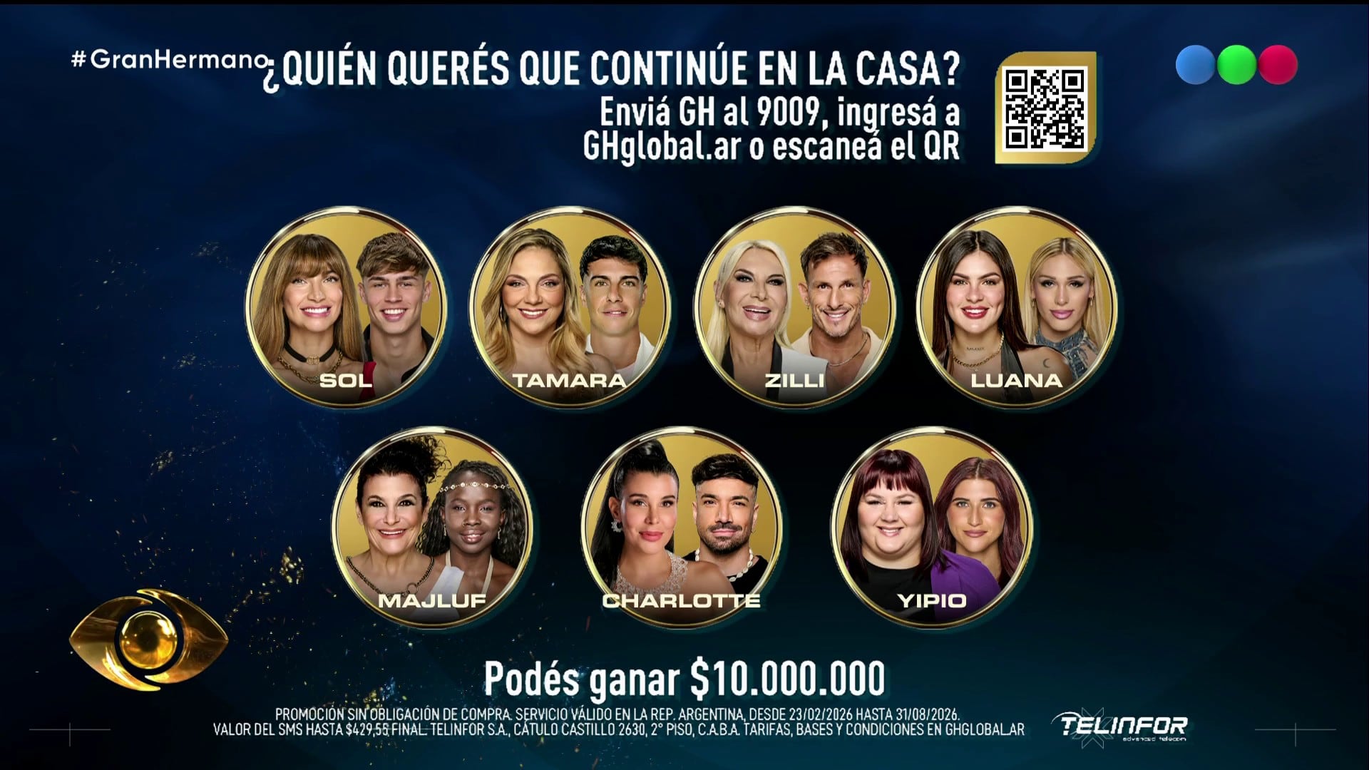 La votación positiva del domingo 16 sacó de placa a Solange Abraham y Yisela “Yipio” Pintos por decisión del público