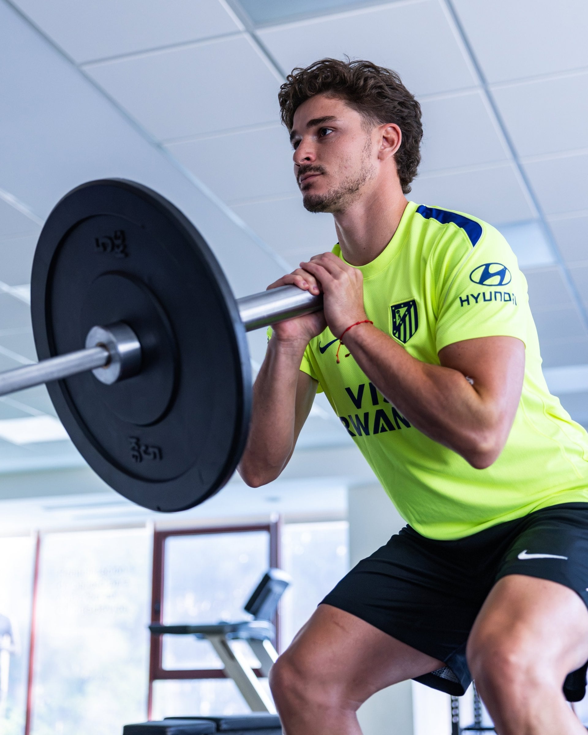 Julián Álvarez se reincorporó a los trabajos en Atlético de Madrid mientras se define su futuro (Europa Press) 